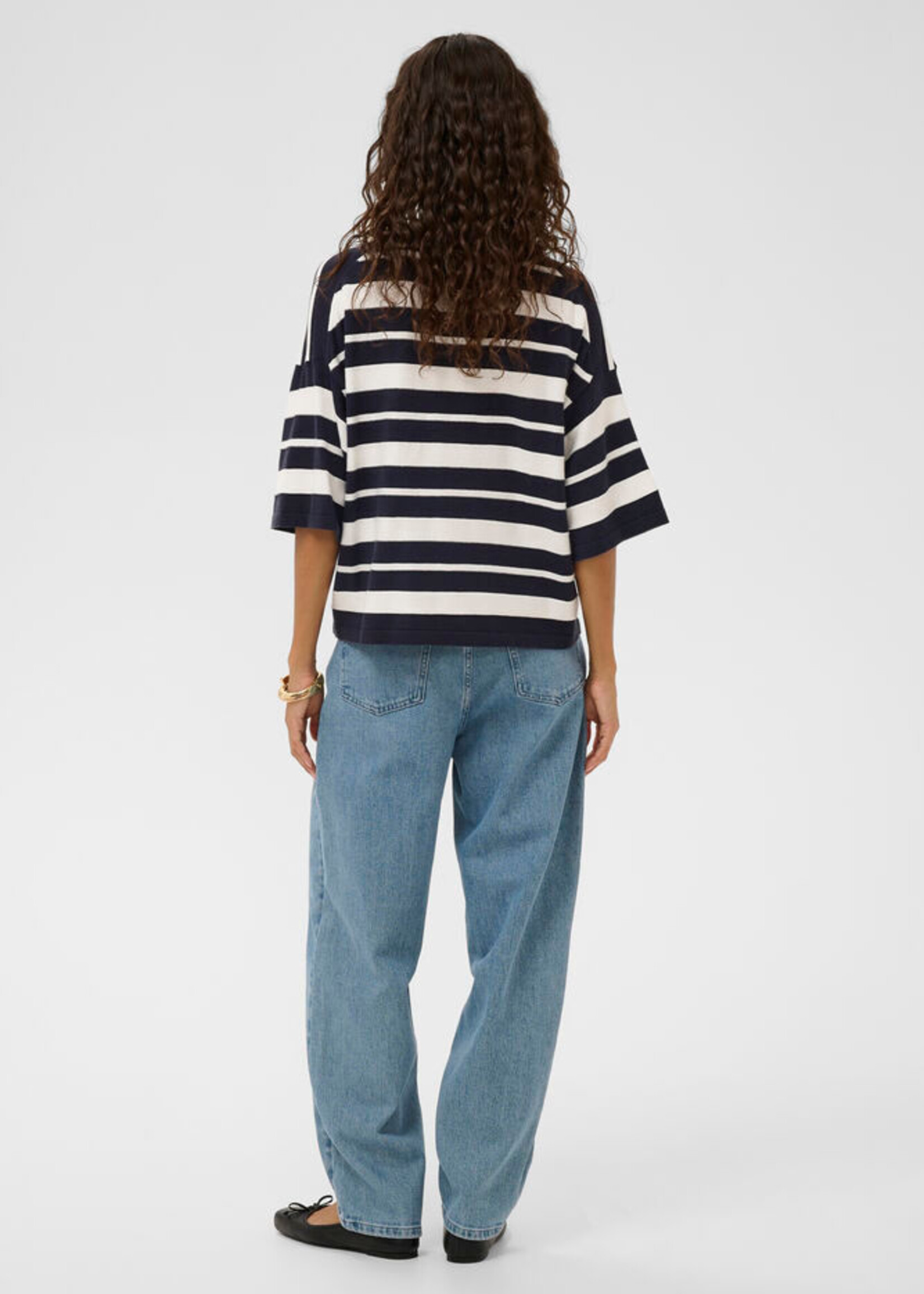 Soaked in Luxury Spina Boxy Structure Pullover