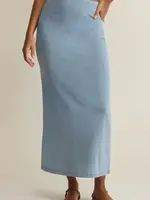 Z SUPPLY Gail Jersey Denim Midi Skirt