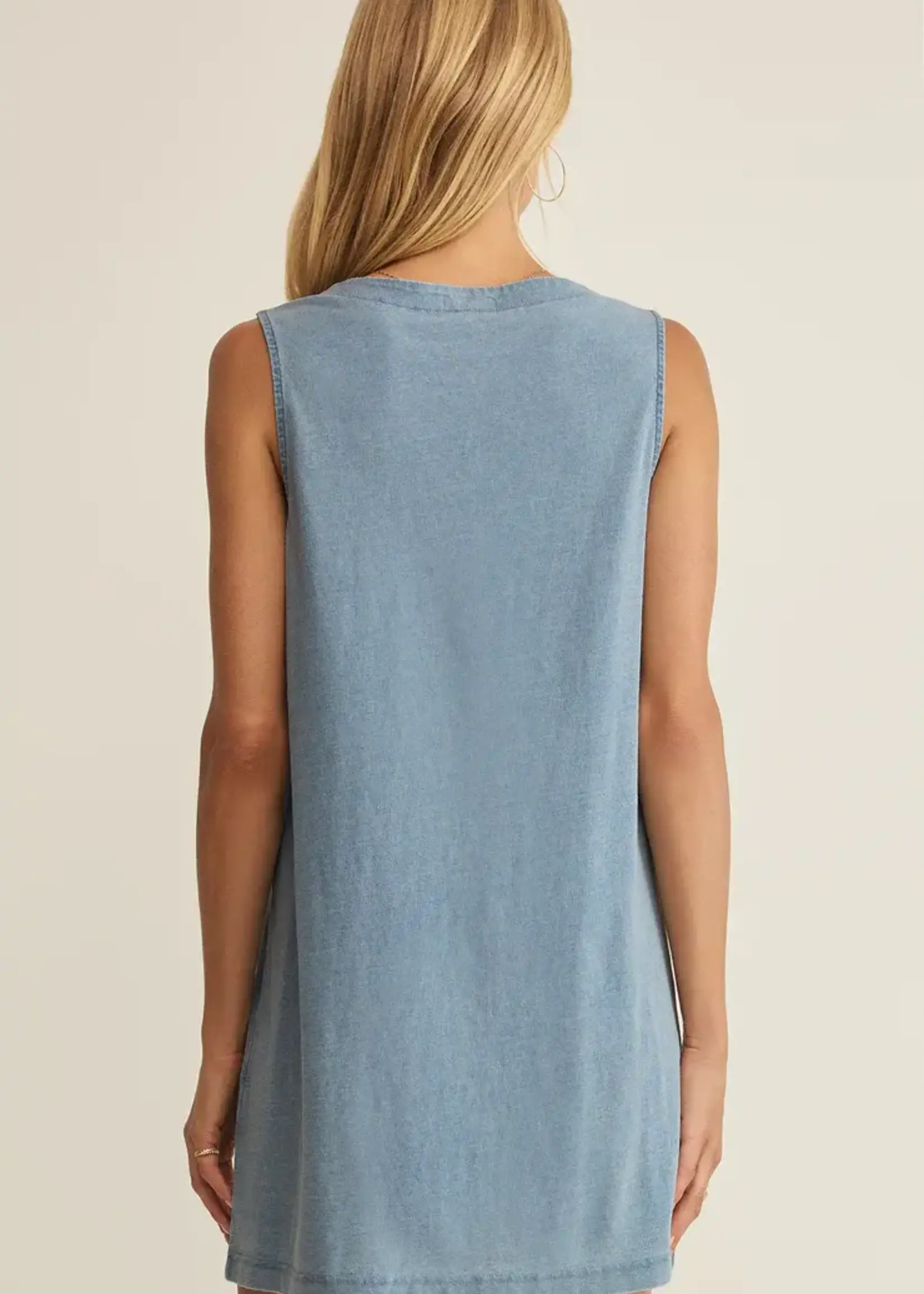 Z SUPPLY Solace Denim Mini Dress