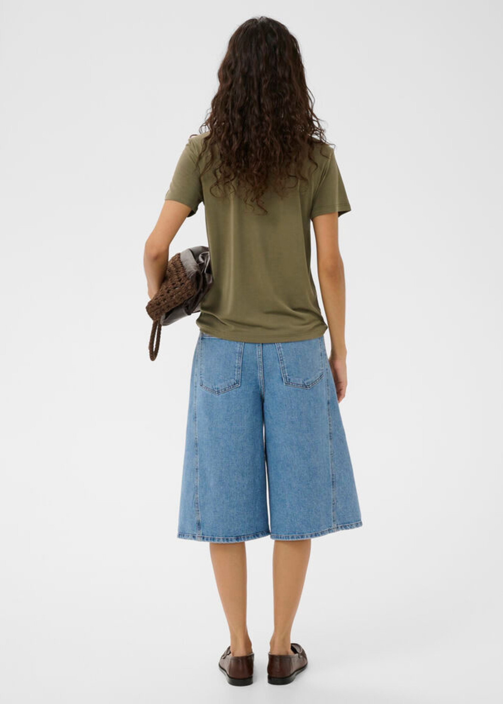 Soaked in Luxury Columbine Crew-Neck T-Shirt