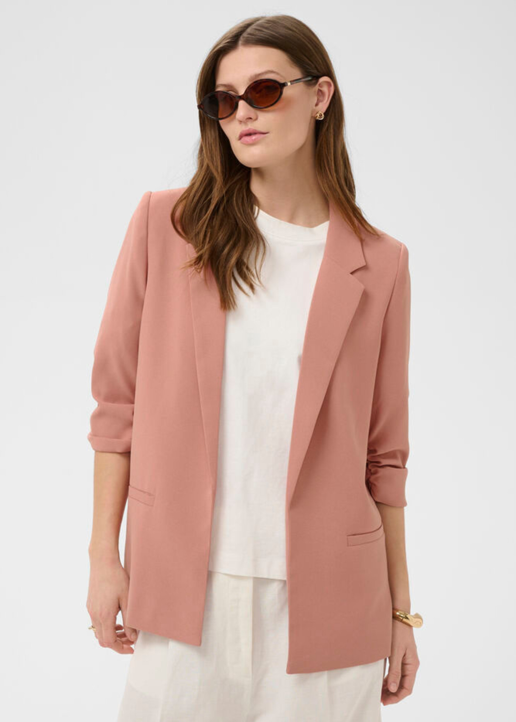 Soaked in Luxury Shirley Short Sleeve Blazer