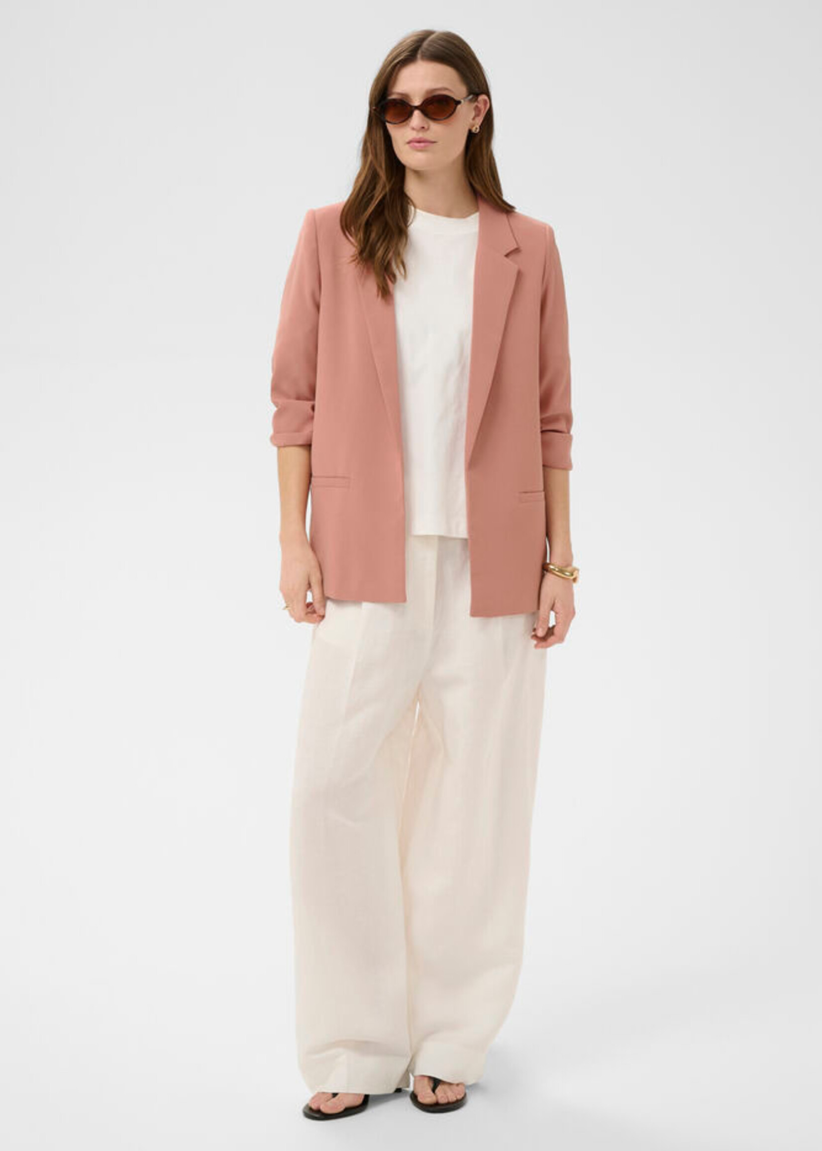Soaked in Luxury Shirley Short Sleeve Blazer
