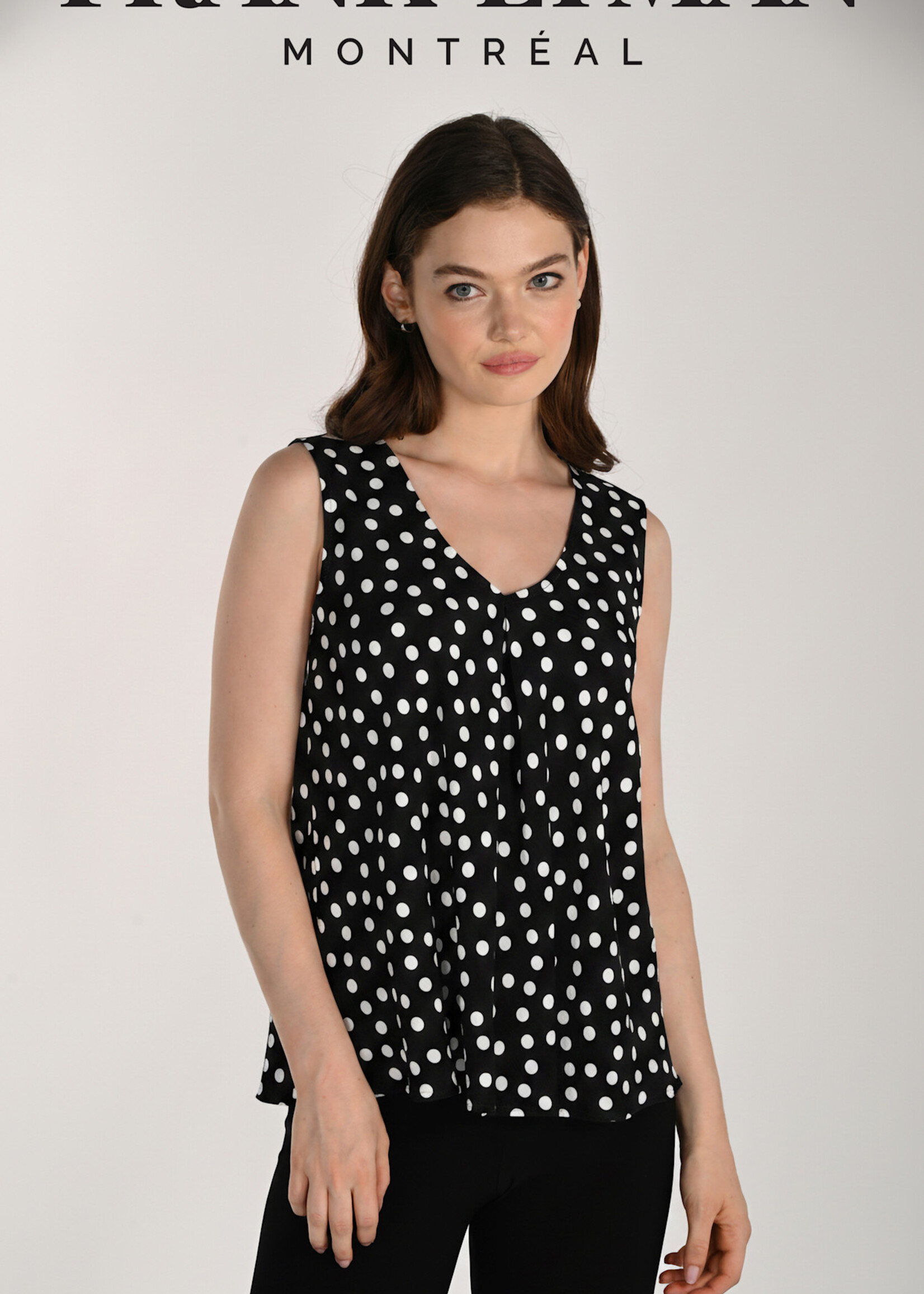 Frank Lyman Polka Dot Tank