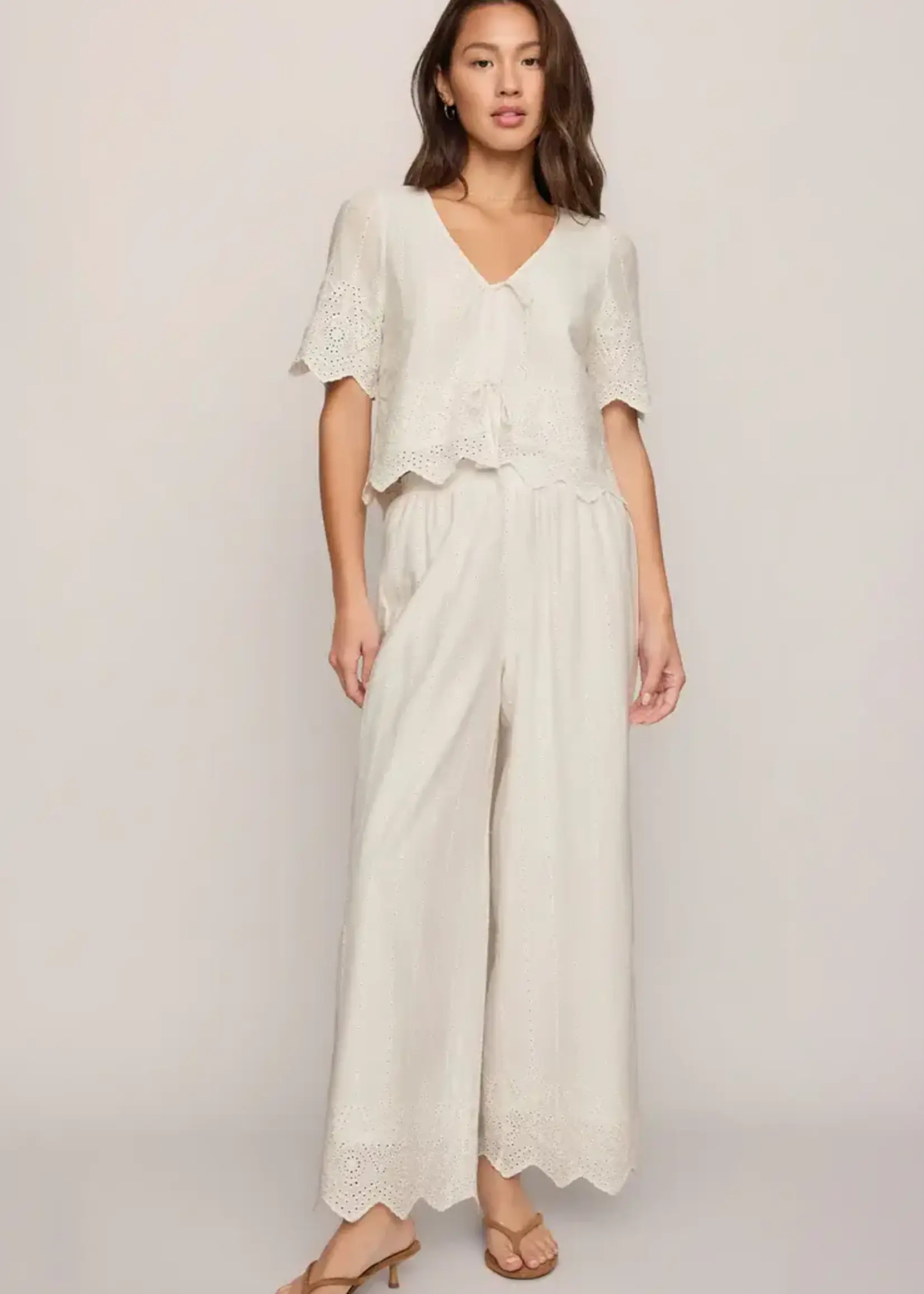 Z SUPPLY Oceanside Embroidered Top