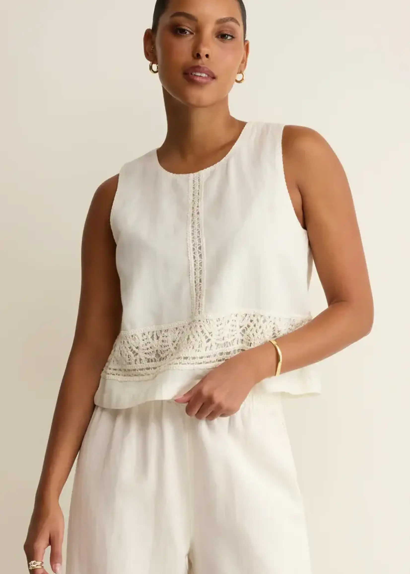 Z SUPPLY Sloane Embroidered Top