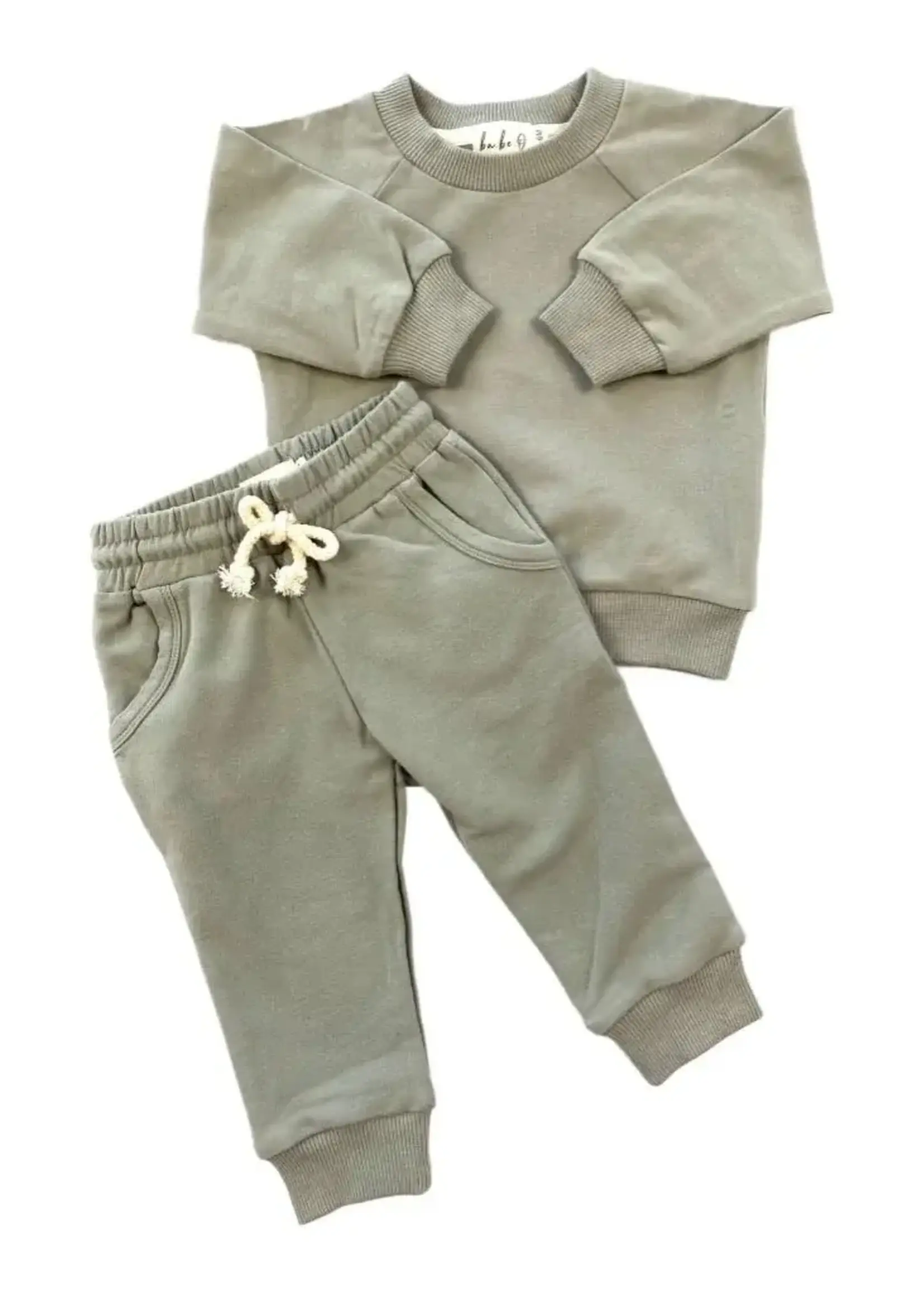 Ba.Be.O Organic Cotton Baby Sweatsuit Set