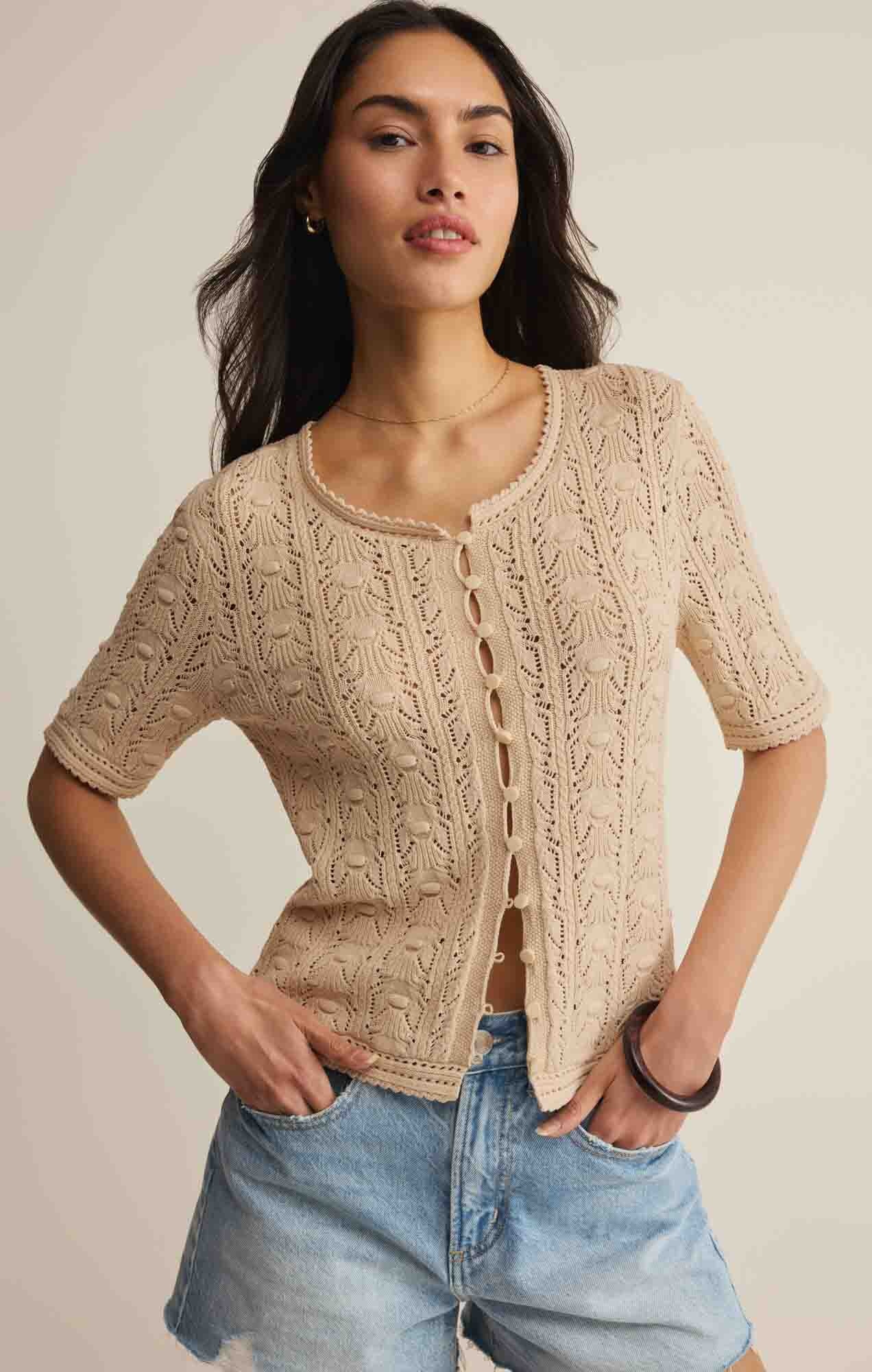 Adria Sweater Top - Evelyn Lane Clothing Co.