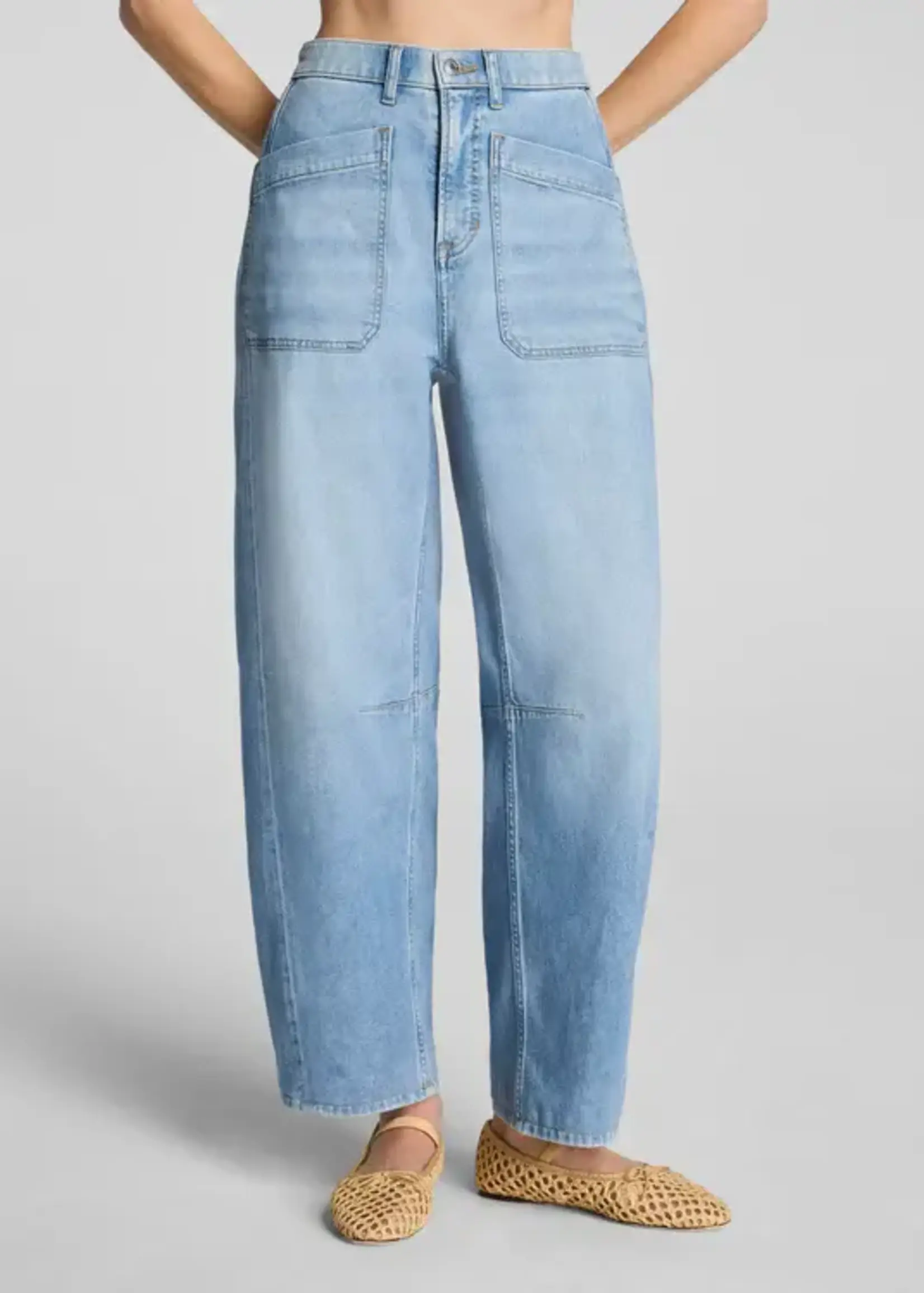 SPANX SPANXsupersmooth™ Authentic 360 Lightweight Utility Barrel Leg Jeans