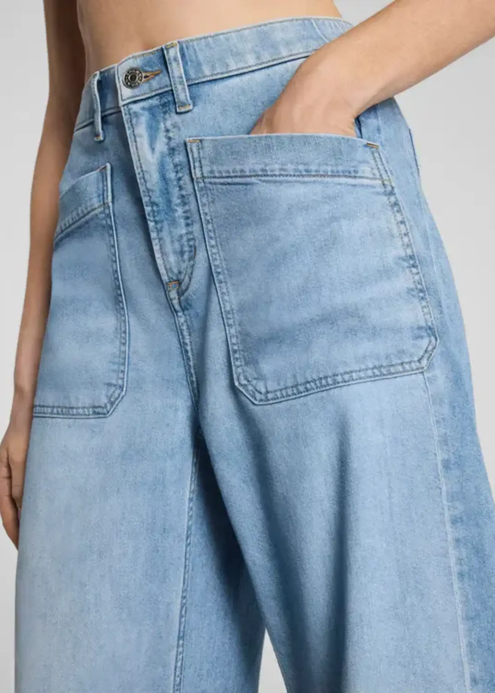 SPANX SPANXsupersmooth™ Authentic 360 Lightweight Utility Barrel Leg Jeans