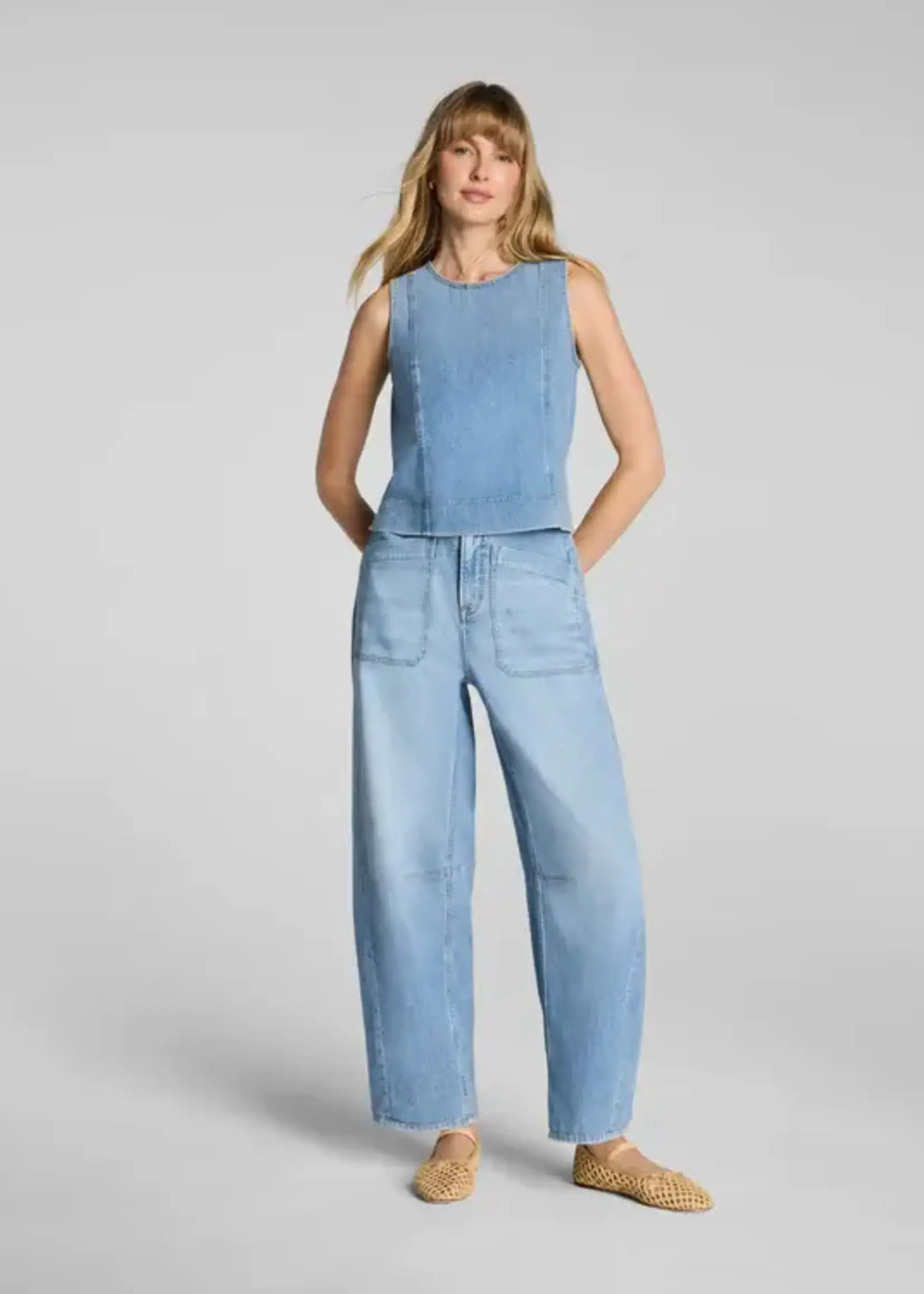 SPANX SPANXsupersmooth™ Authentic 360 Lightweight Utility Barrel Leg Jeans