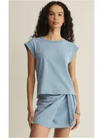 Z SUPPLY Camino Jersey Denim Top