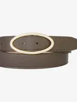 BRAVE Leather Saar Chestnut Pebbled Belt