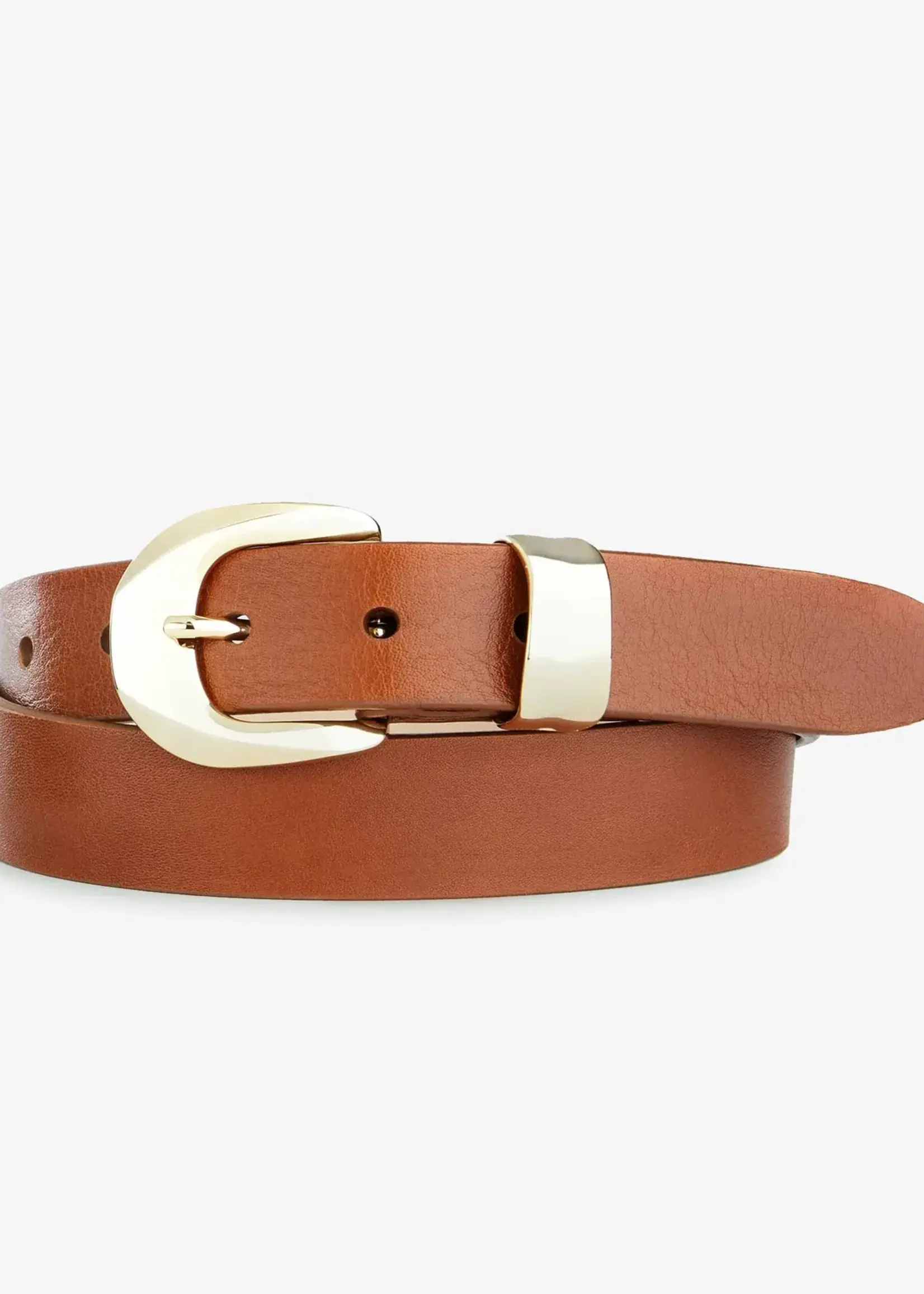 BRAVE Leather Riann Tan Vachetta Belt