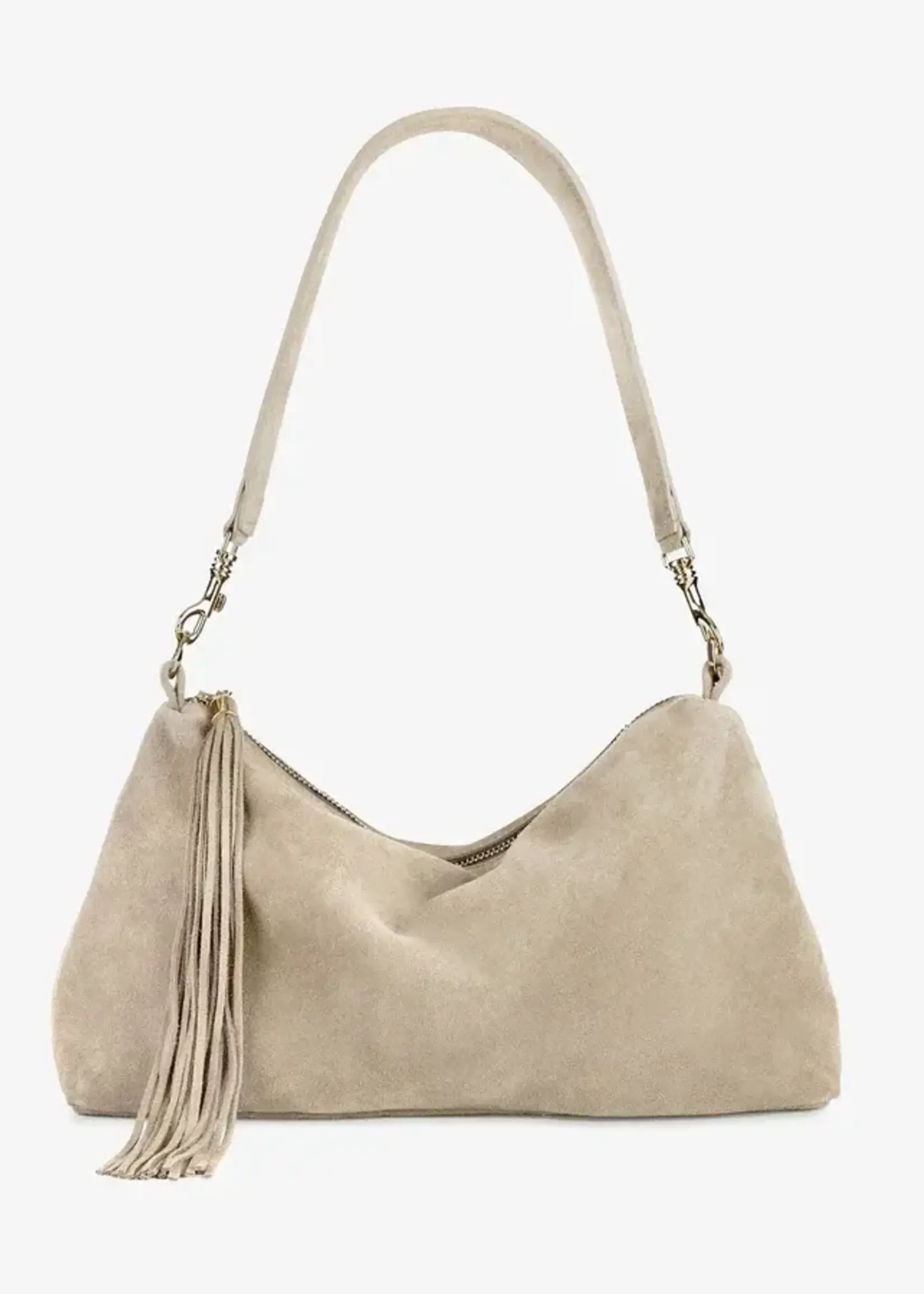 BRAVE Leather Colson Beige 300 Suede Bag