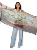 The Artist Label Blown Away Viscose-Modal Scarf