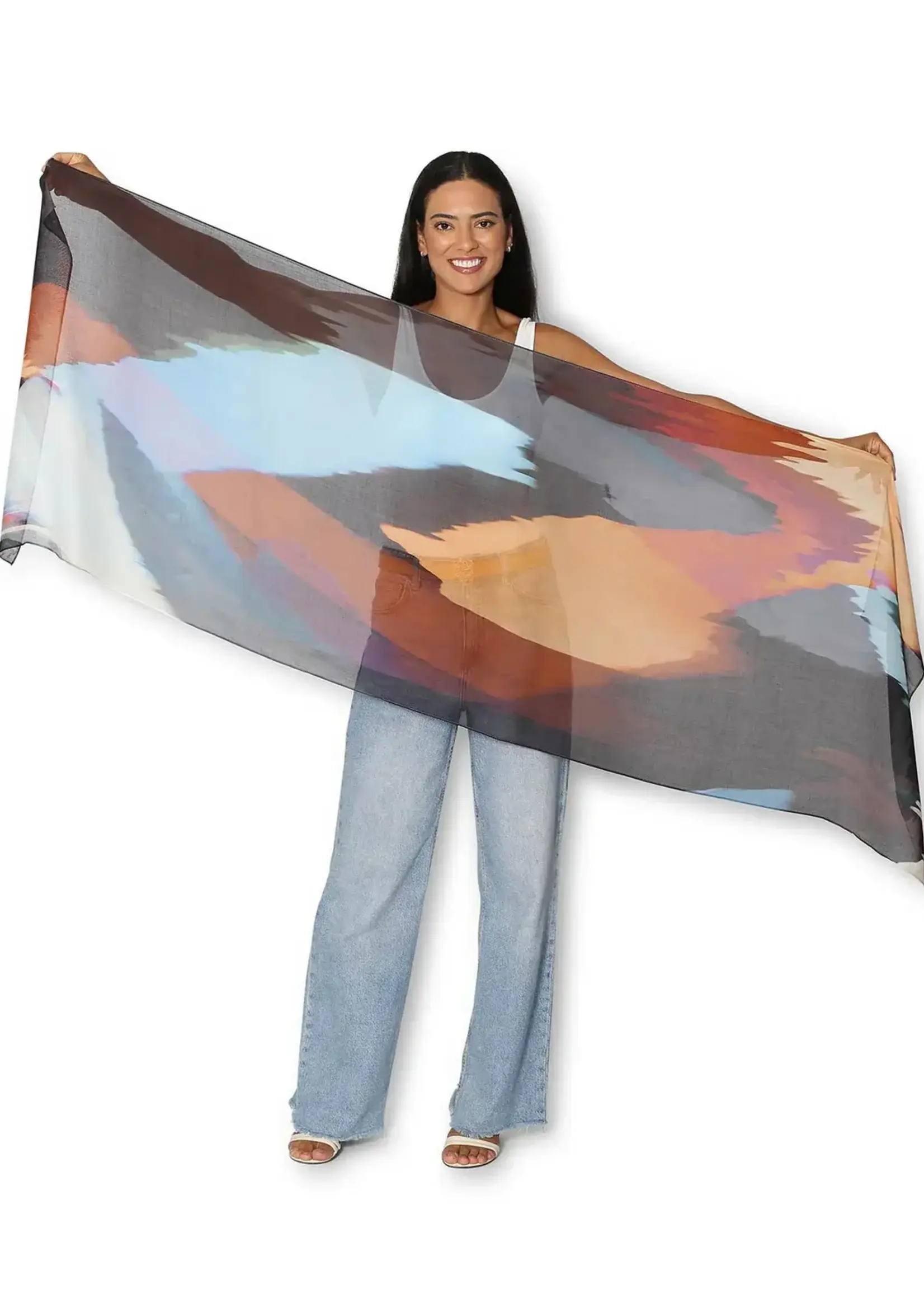 The Artist Label Awaken Viscose-Modal Scarf