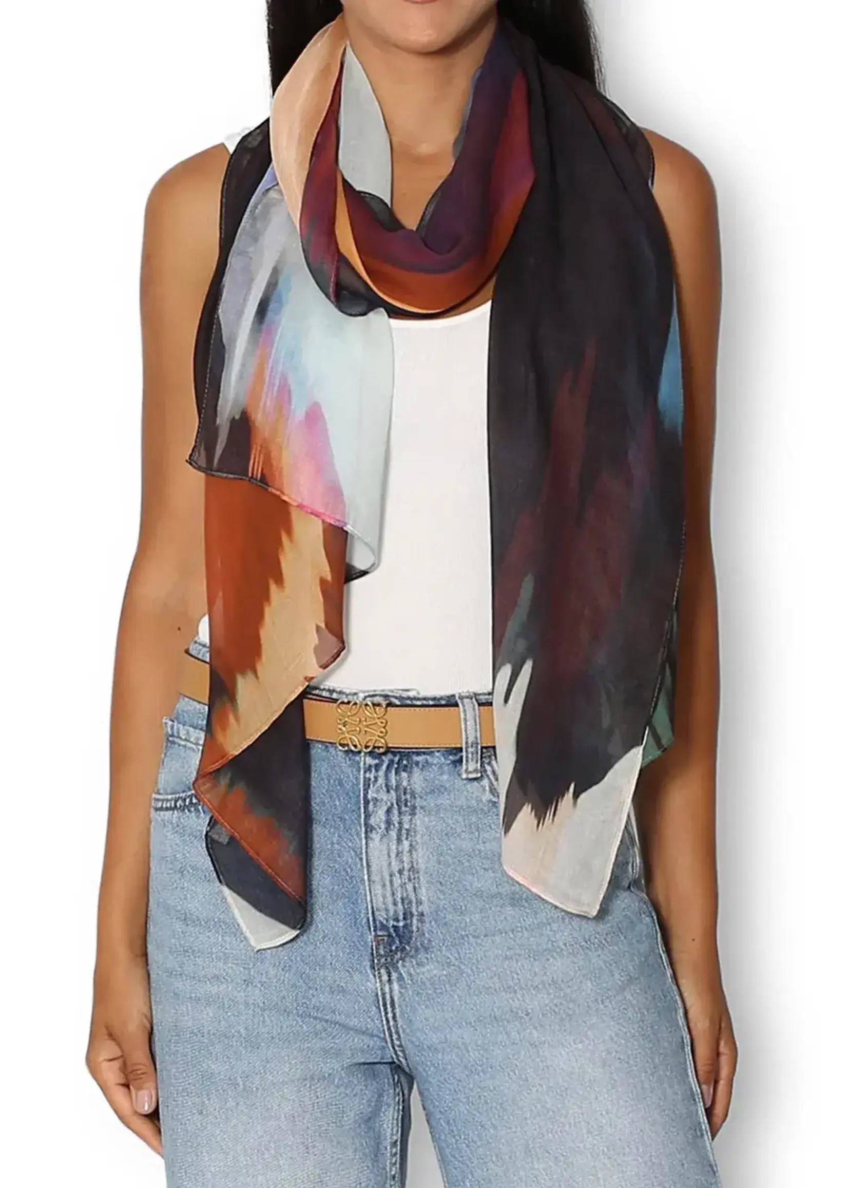 The Artist Label Awaken Viscose-Modal Scarf