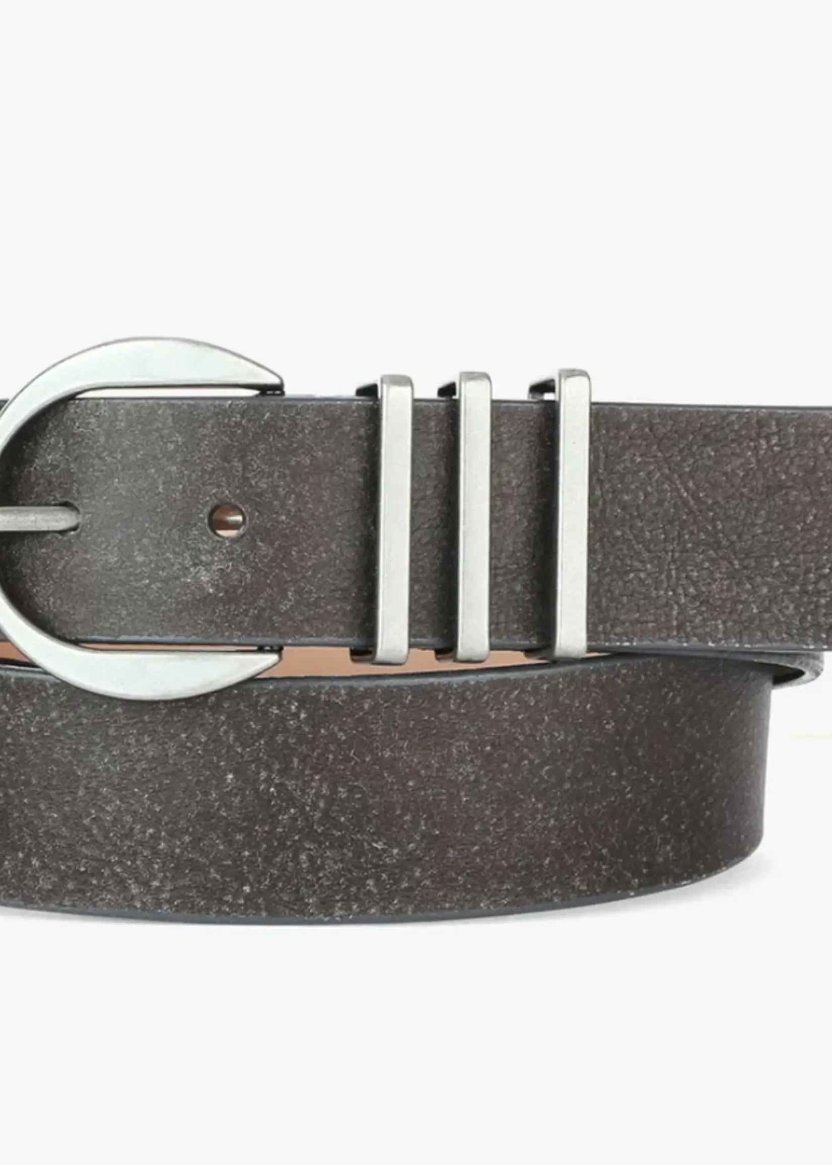 BRAVE Leather Kiku Bark Stagecoach Belt