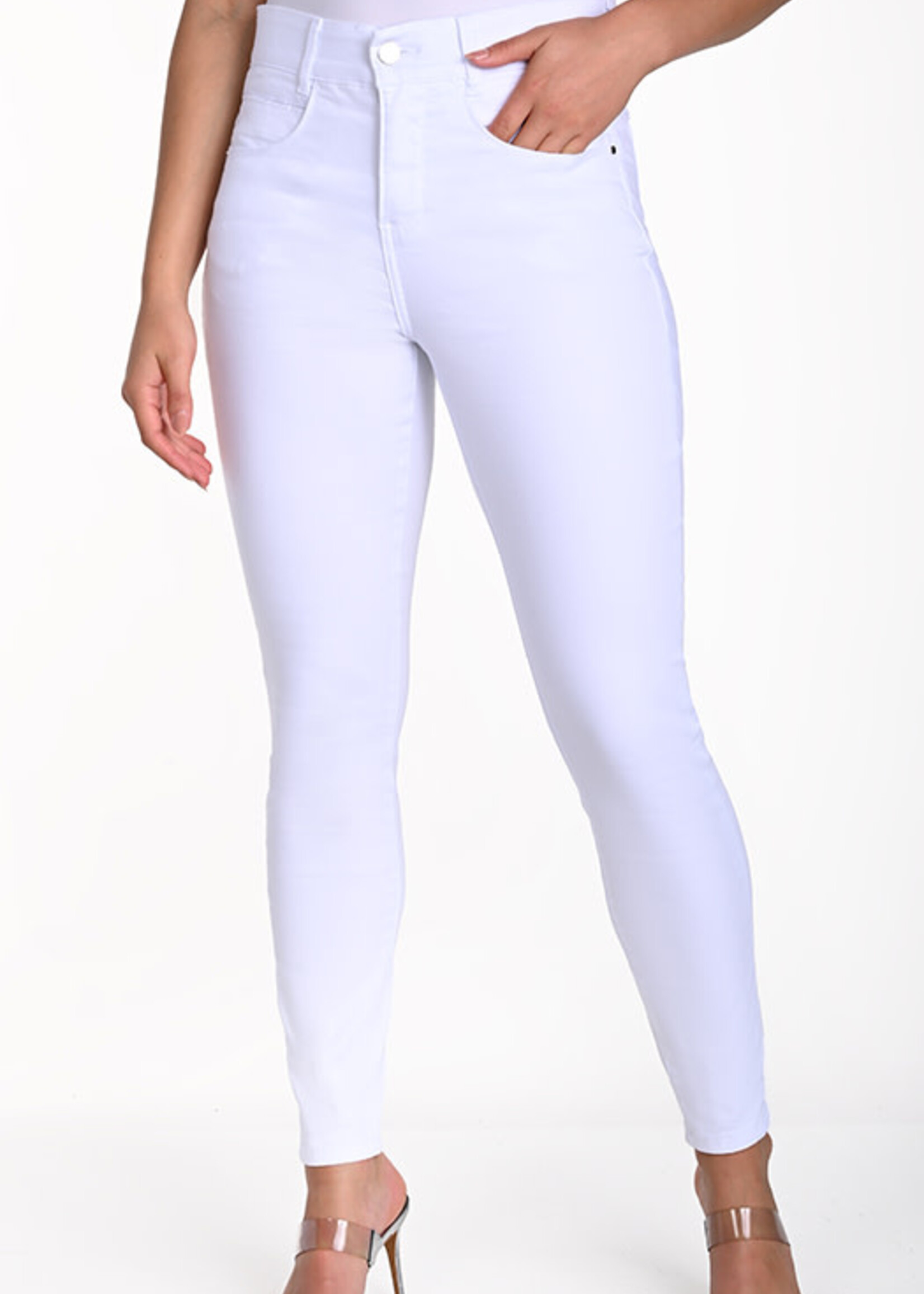 Frank Lyman Denim Jean Slim Straight Leg