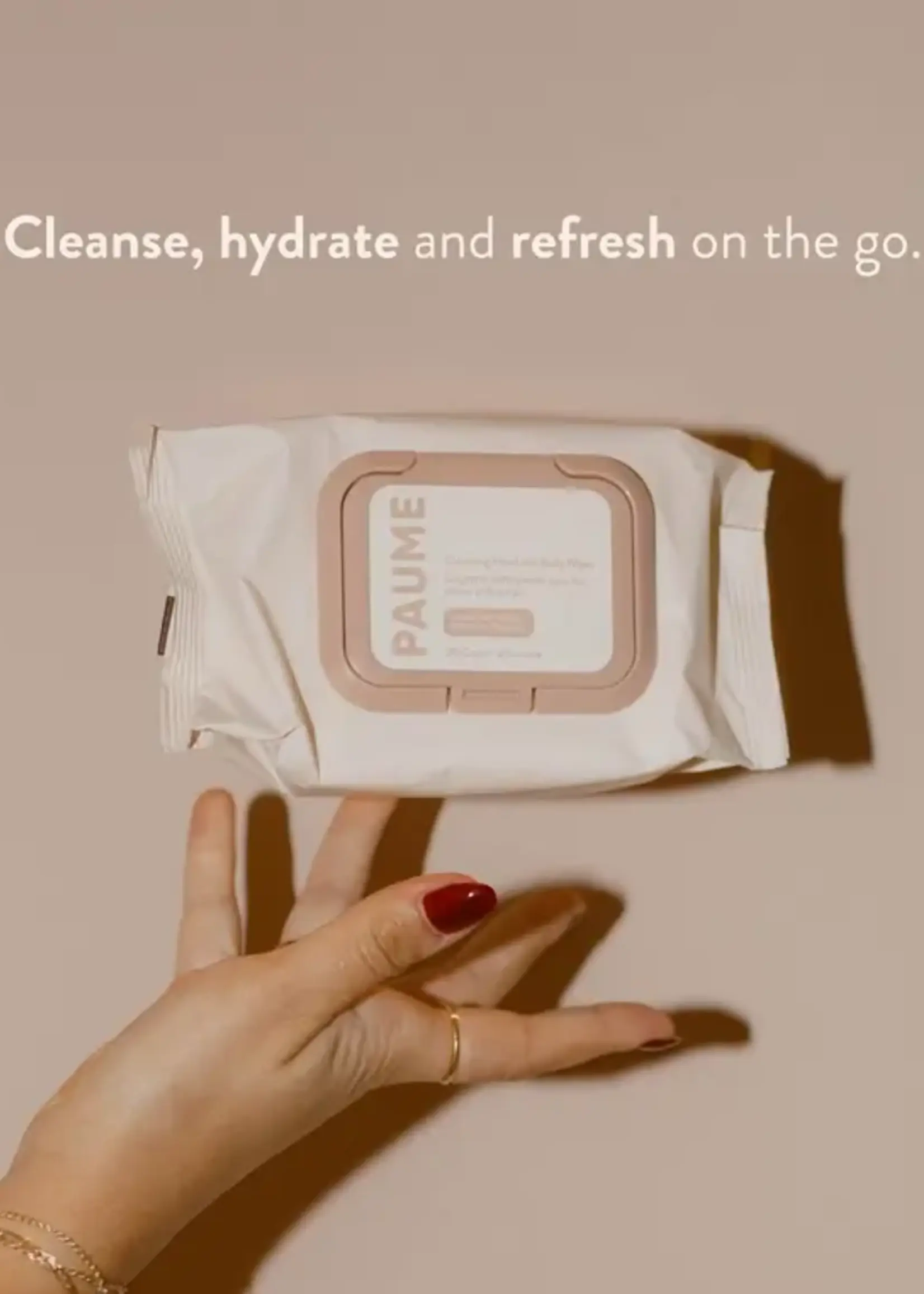 PAUME Cleansing Hand & Body Wipes