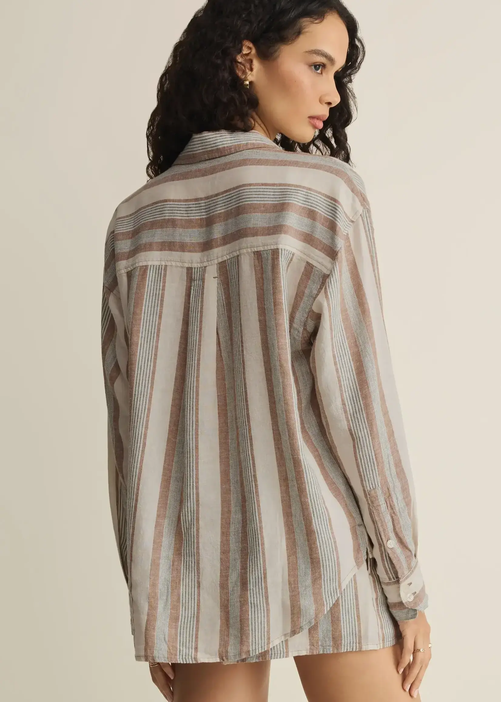Z SUPPLY The Perfect Striped Button Up