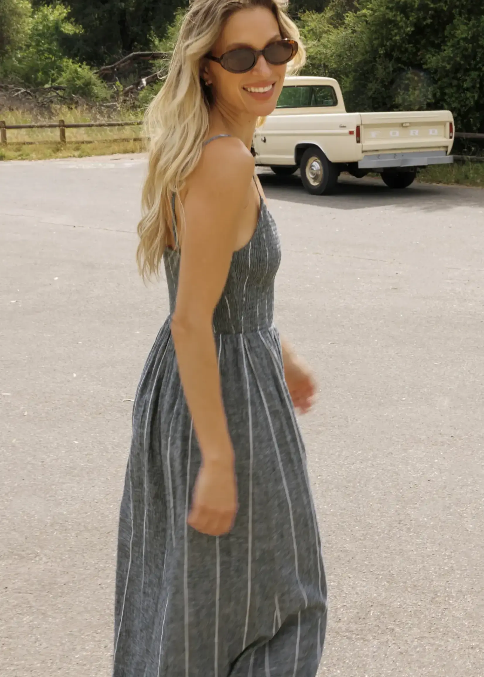Z SUPPLY Romy Striped Maxi Dress