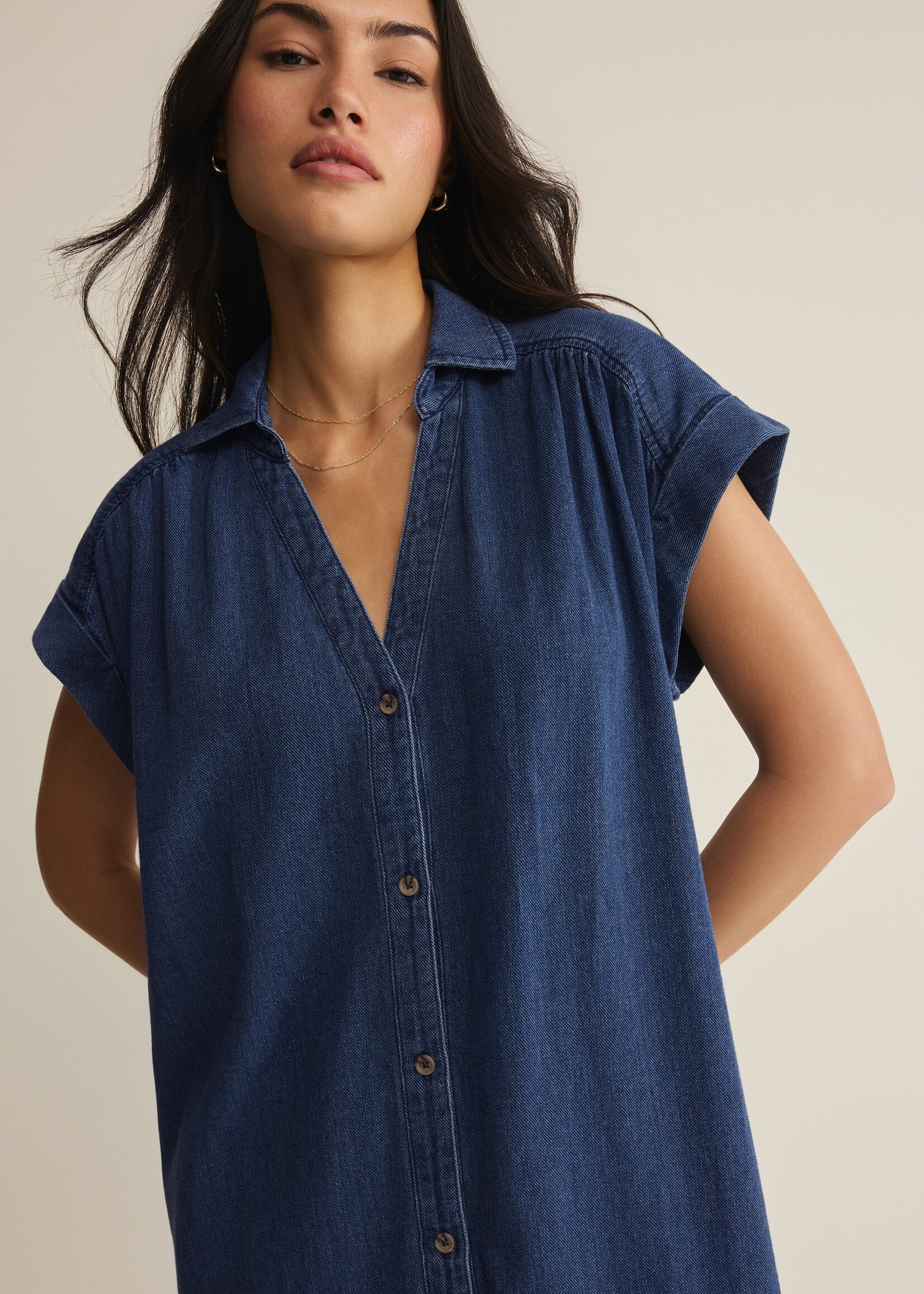 Z SUPPLY Shellbound Twill Dress