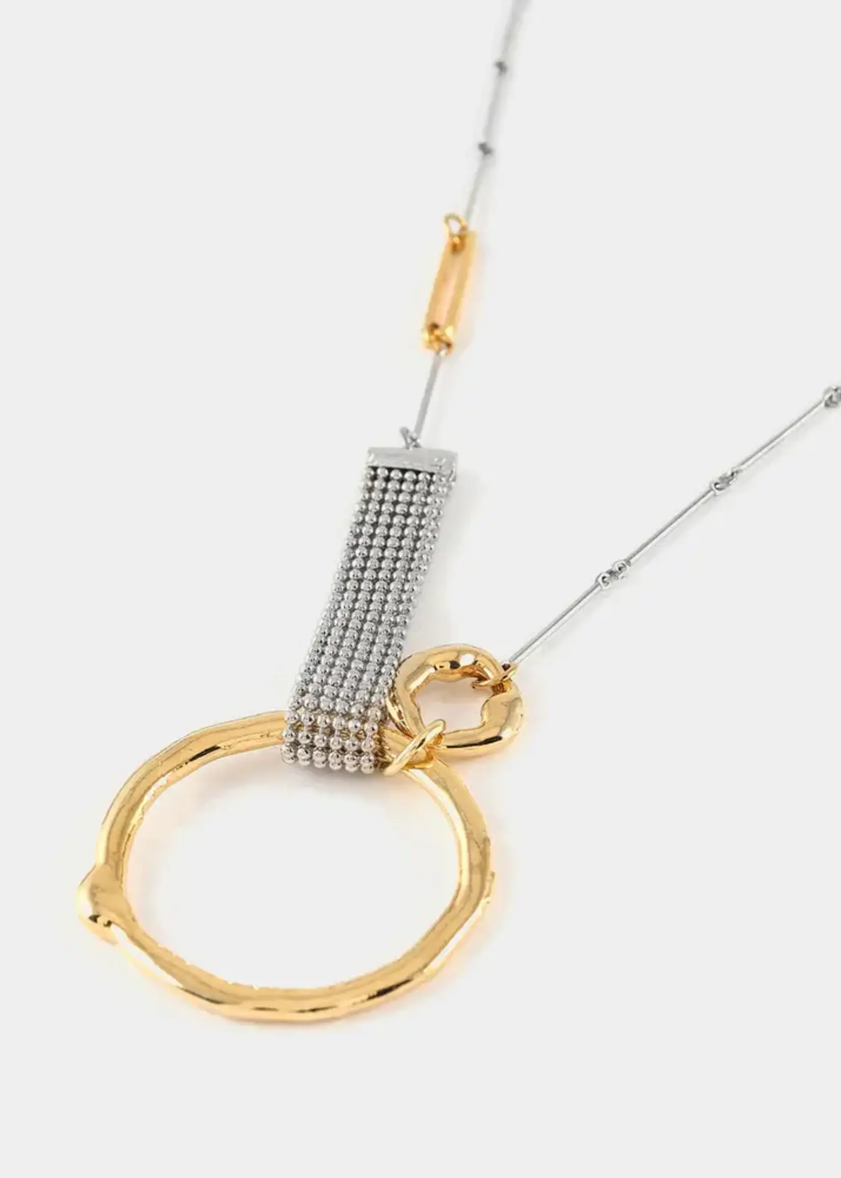 Anne-Marie Chagnon Kauri Two-Tone Necklace