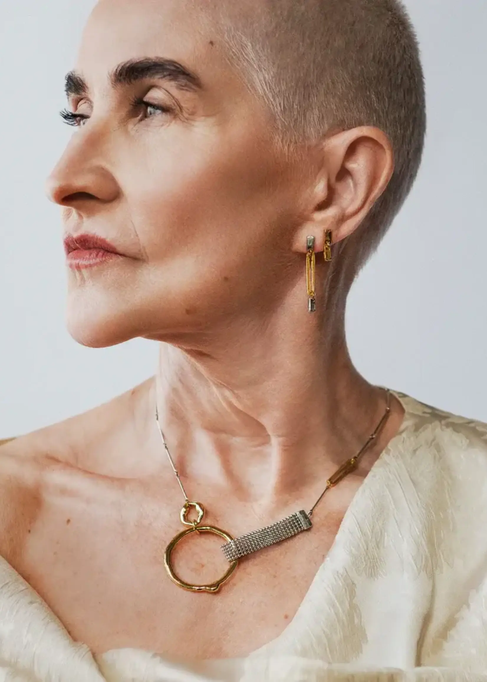 Anne-Marie Chagnon Kauri Two-Tone Necklace