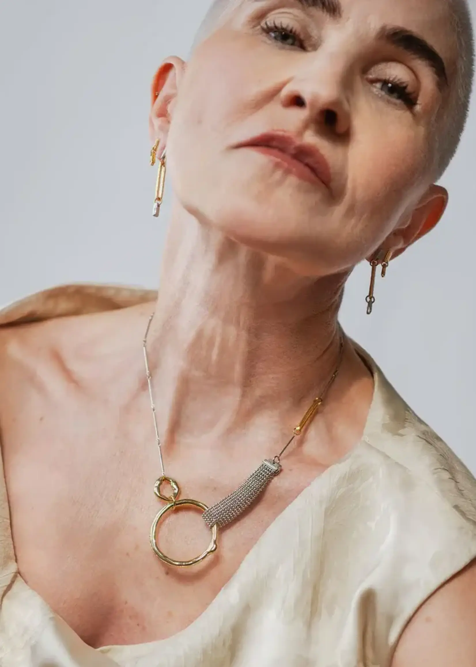 Anne-Marie Chagnon Kauri Two-Tone Necklace
