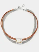 Anne-Marie Chagnon Rasbor Two-Tone Necklace