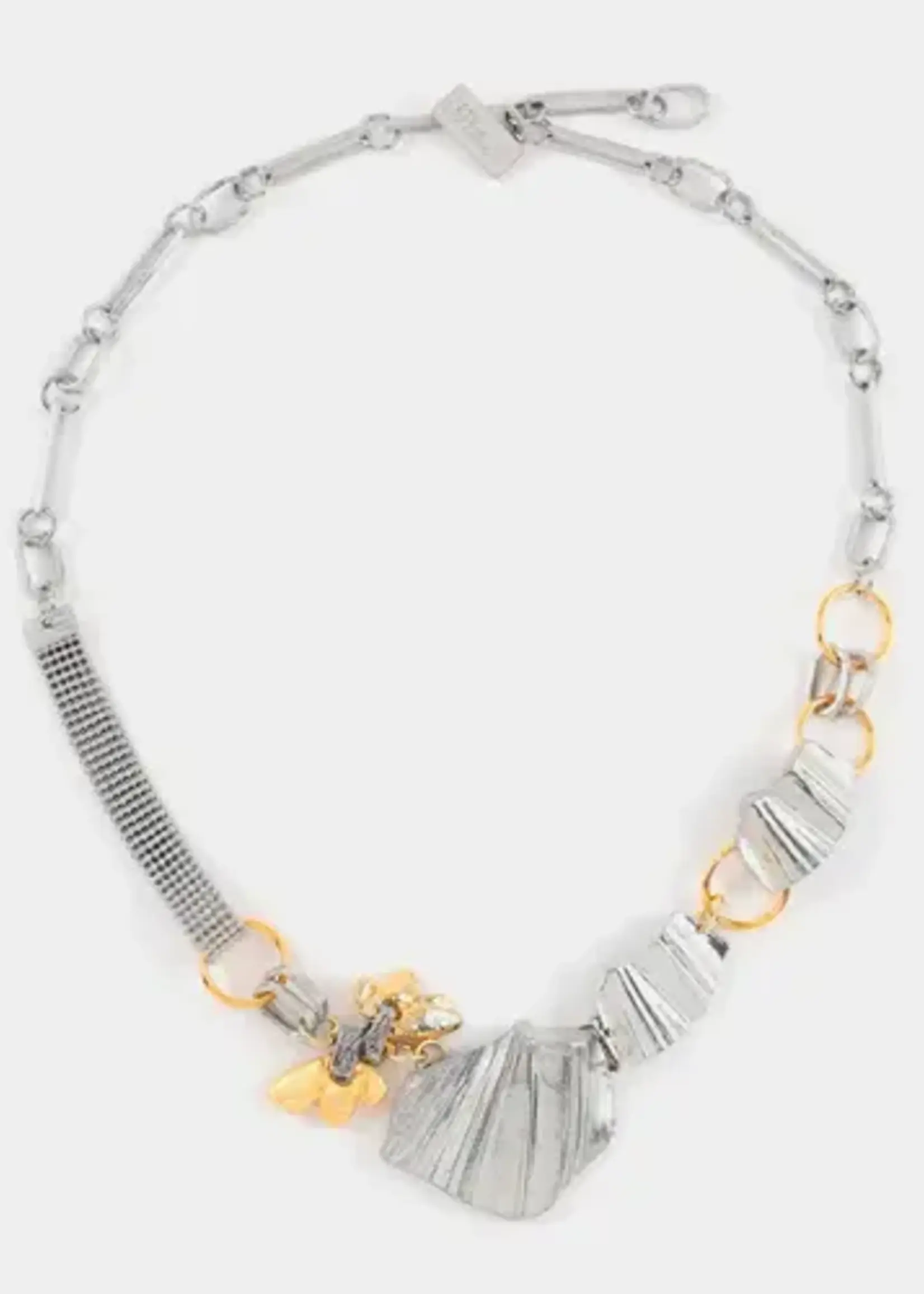 Anne-Marie Chagnon Rigel Two-Tone Necklace