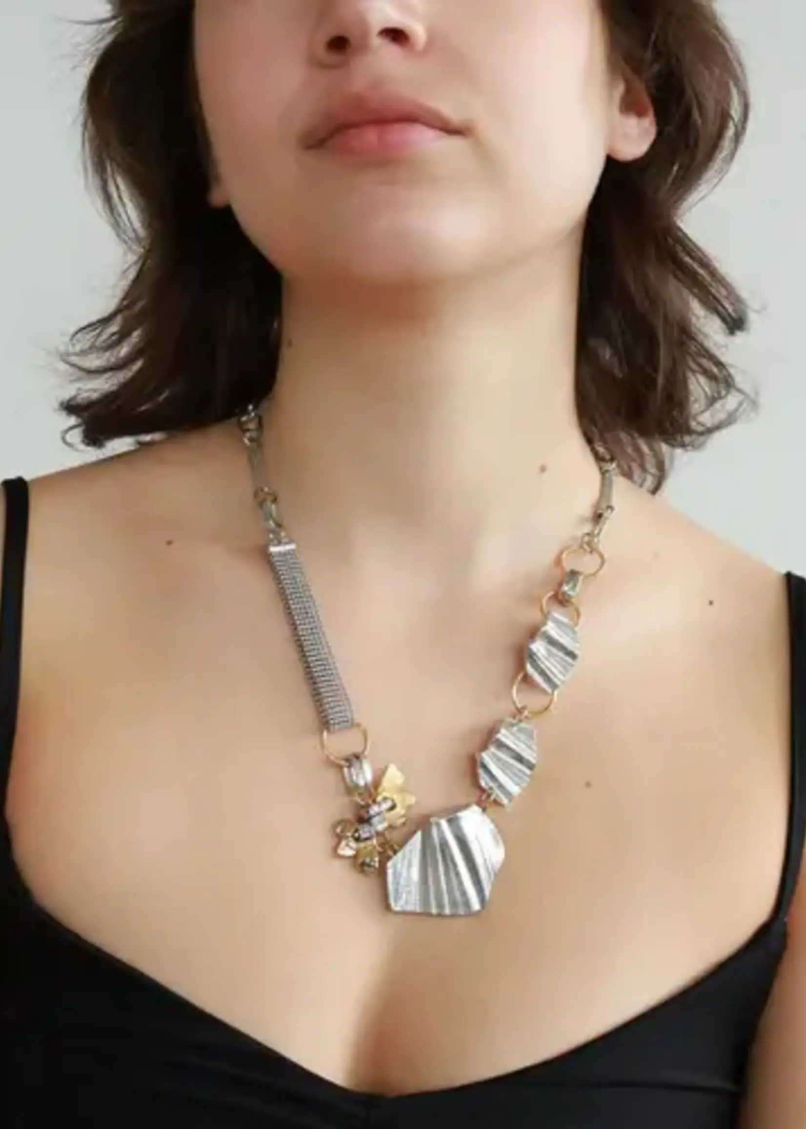 Anne-Marie Chagnon Rigel Two-Tone Necklace
