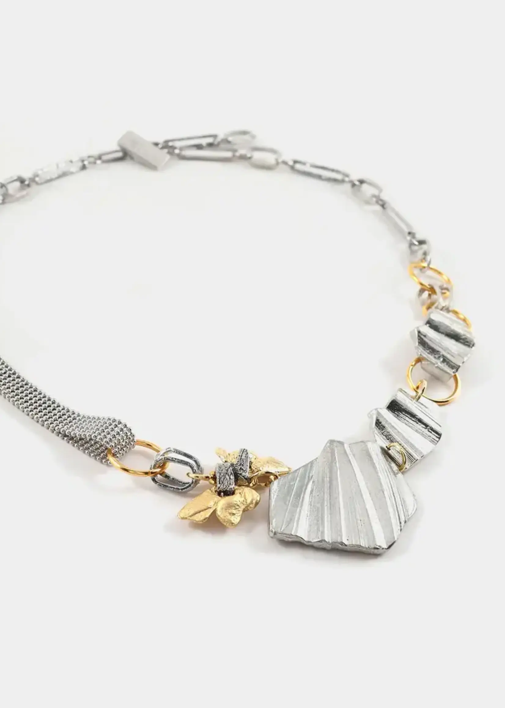 Anne-Marie Chagnon Rigel Two-Tone Necklace