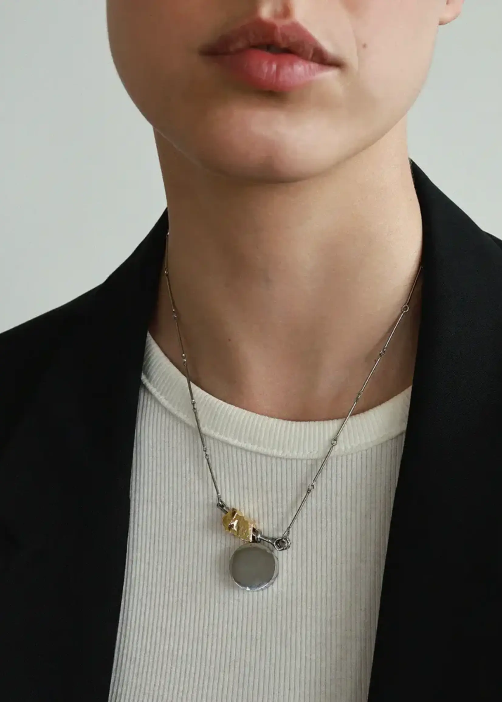 Anne-Marie Chagnon Arcana Two-Tone Necklace