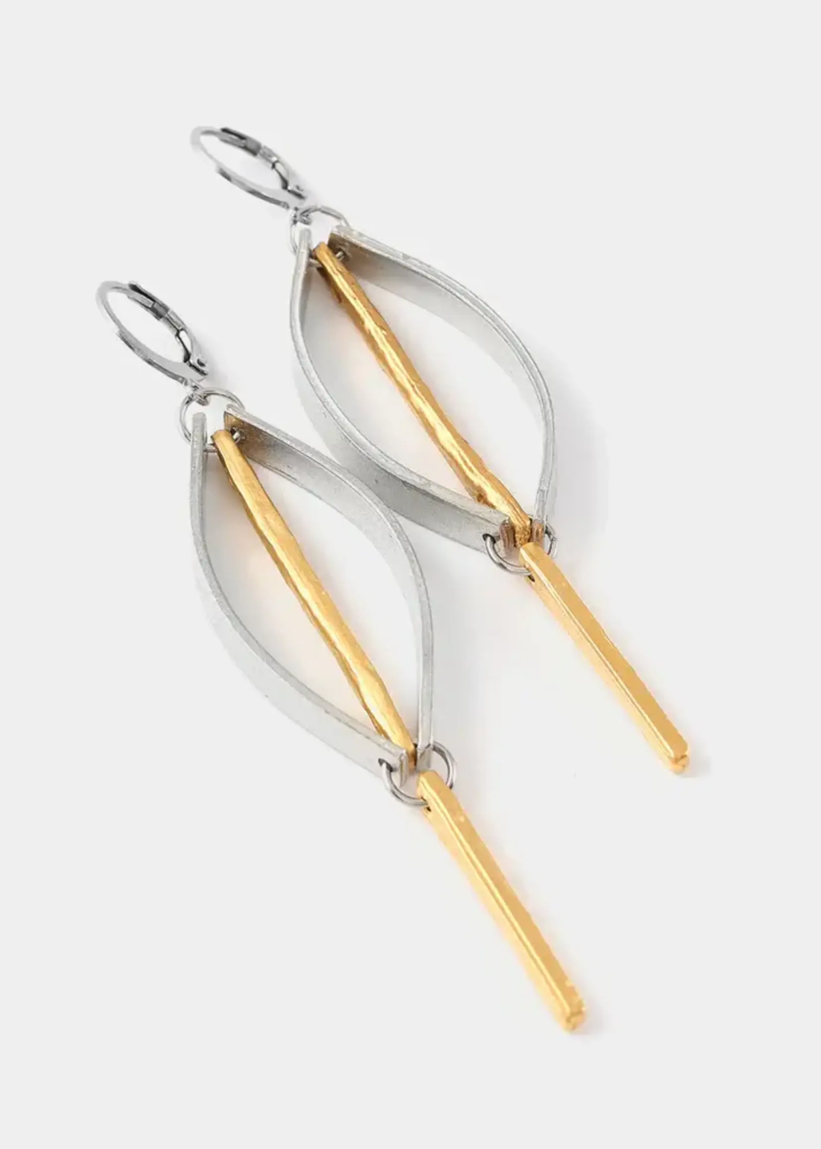 Anne-Marie Chagnon Yselo Two-Tone Earrings