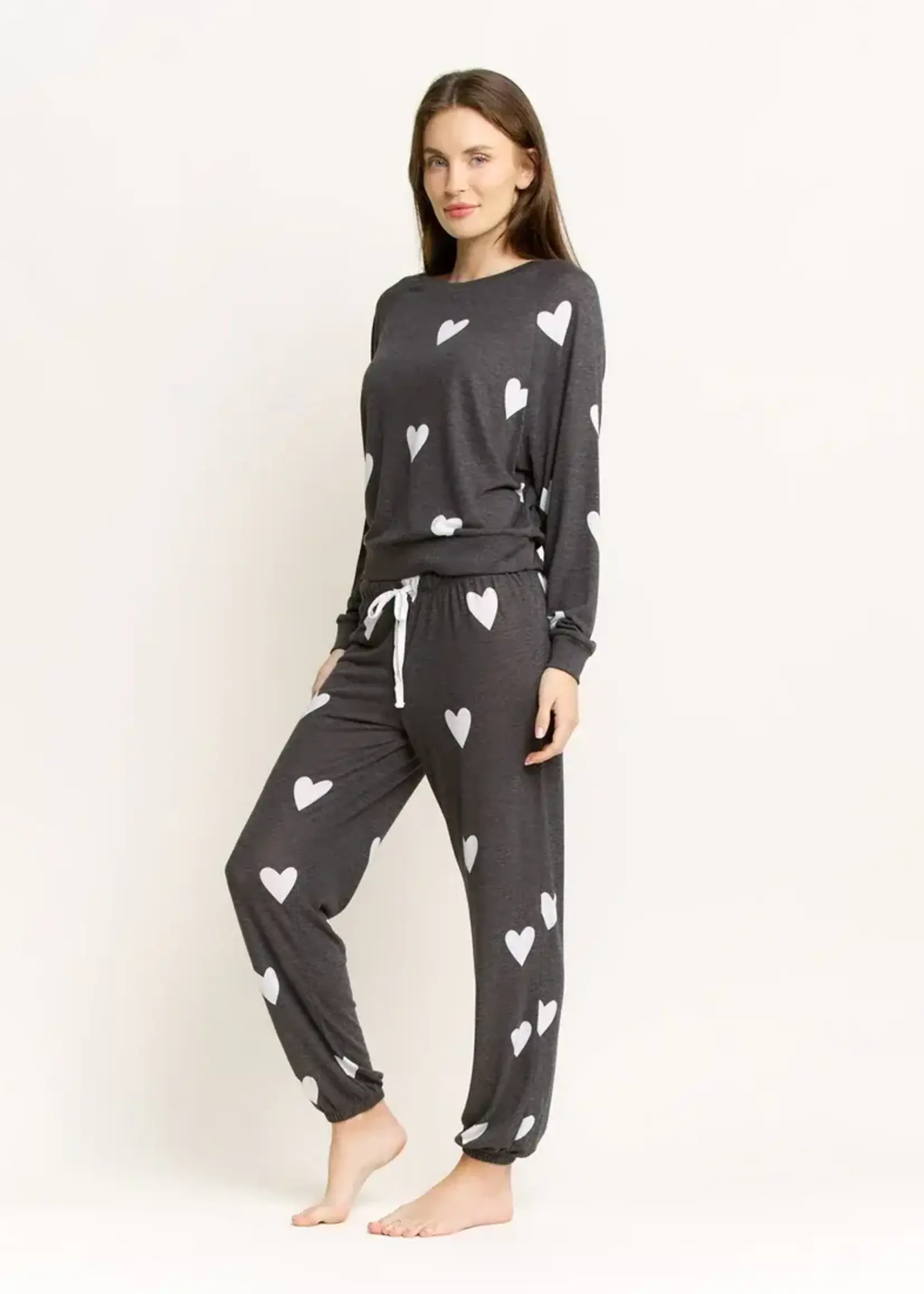 Honeydew Noir Hearts Star Seeker Lounge Set
