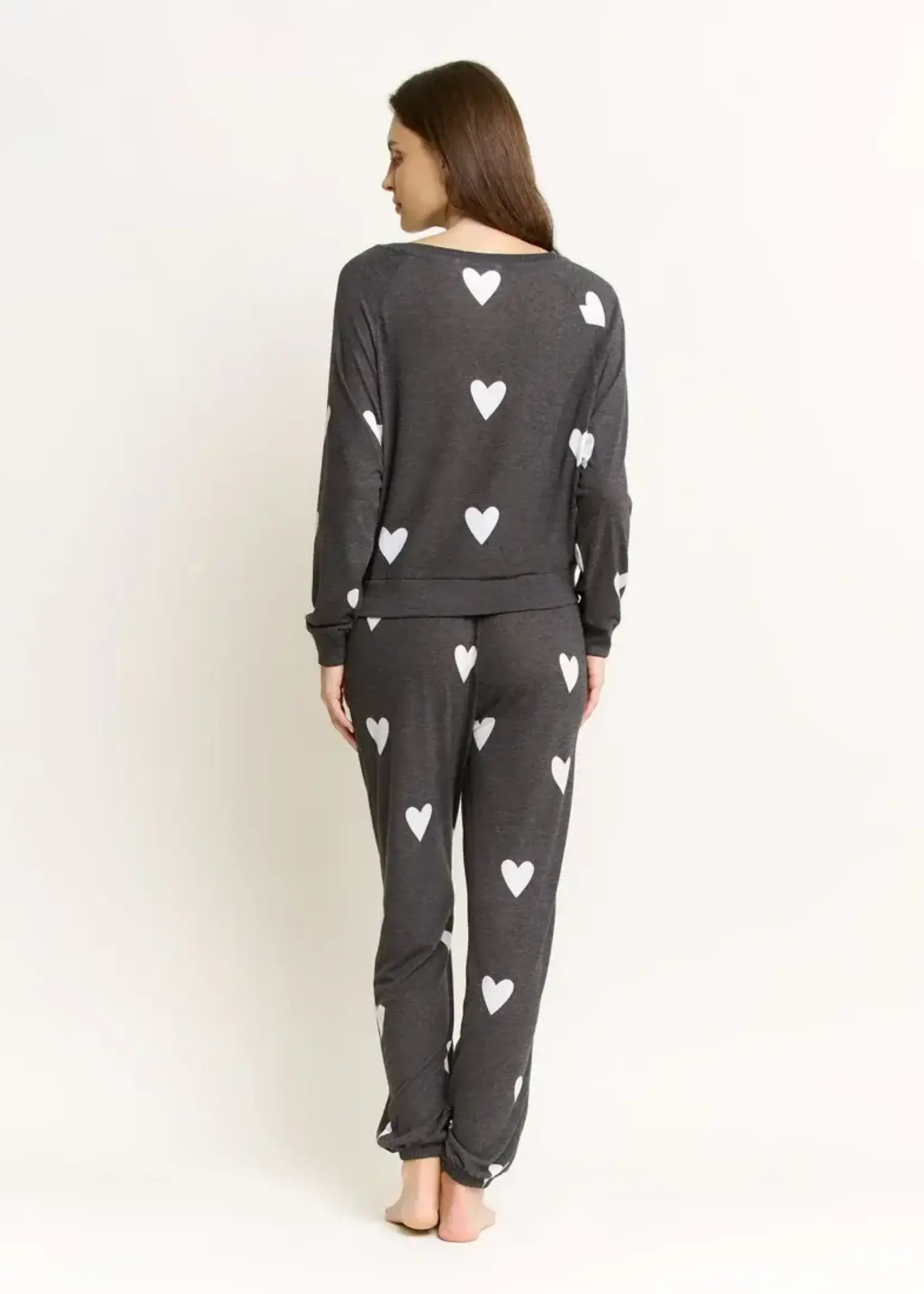 Honeydew Noir Hearts Star Seeker Lounge Set