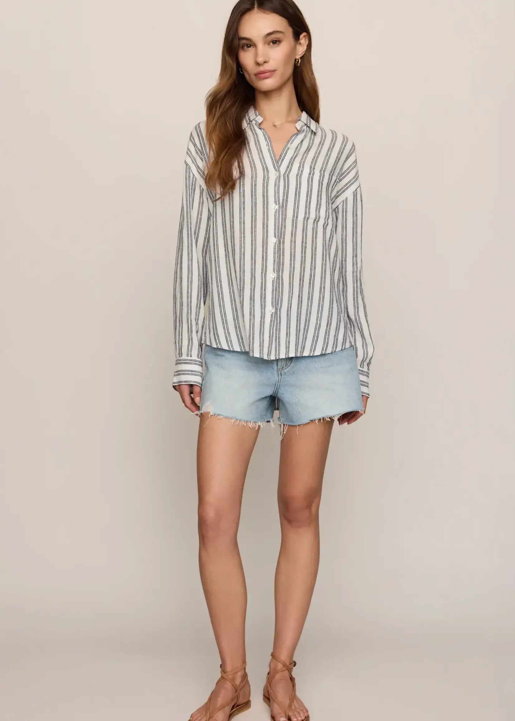 Z SUPPLY The Perfect Striped Button Up