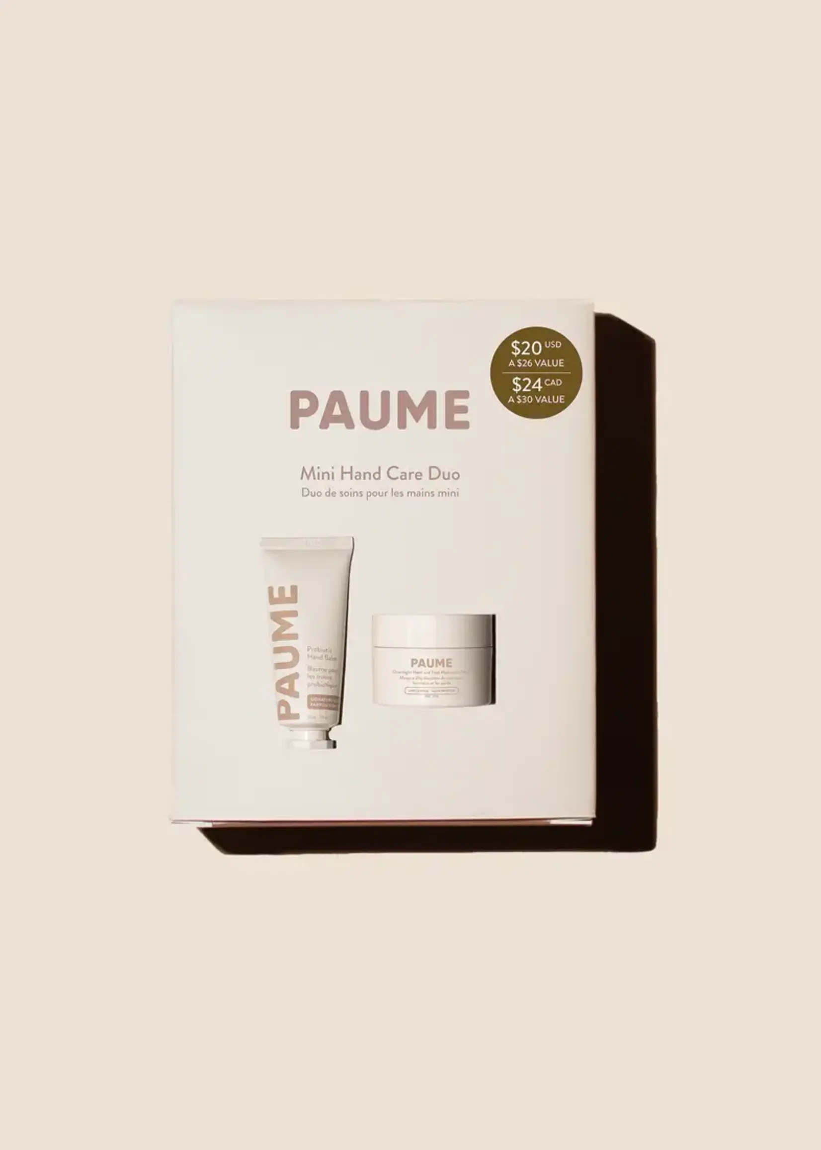 PAUME Mini Hand Care Duo Boxed Set
