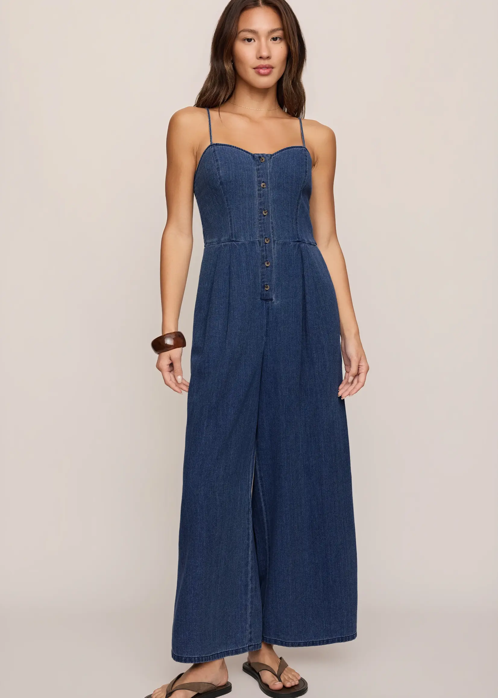 Z SUPPLY Angel Eyes Twill Jumpsuit