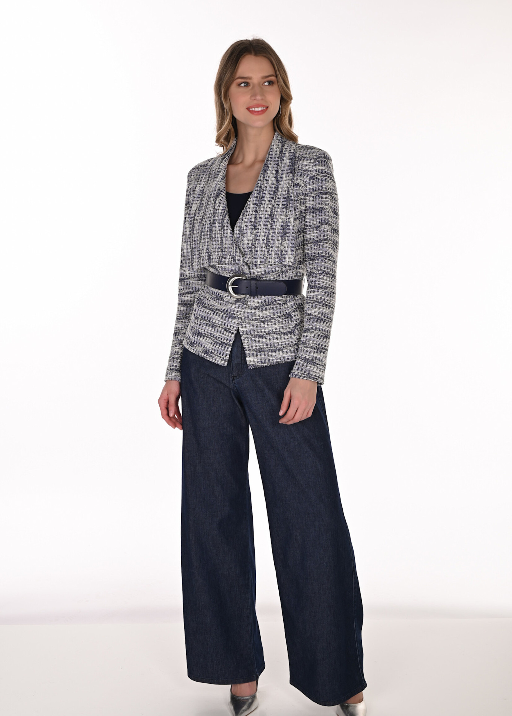Frank Lyman Denim Jean Wide Leg