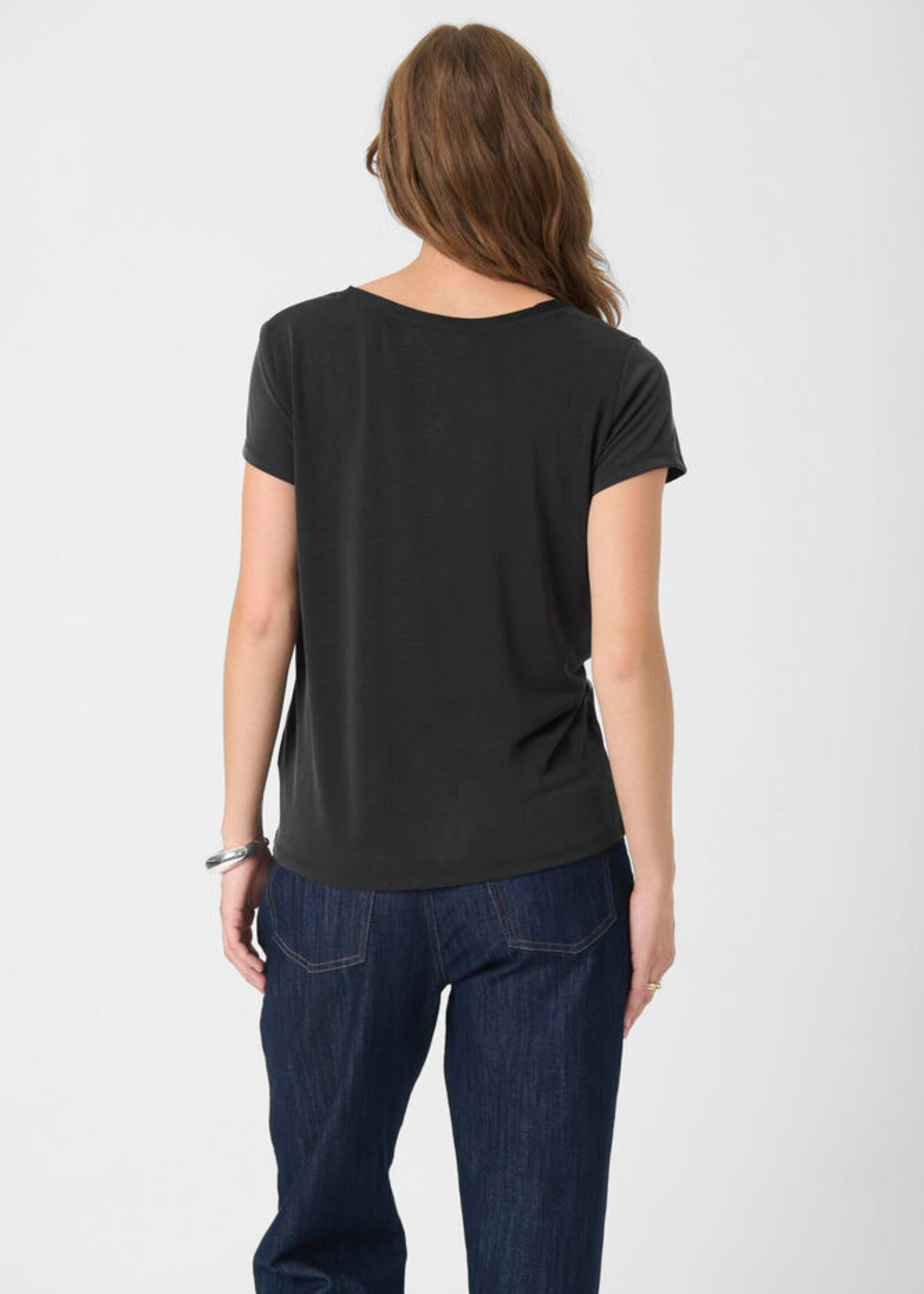 Soaked in Luxury Columbine V Neck T-Shirt