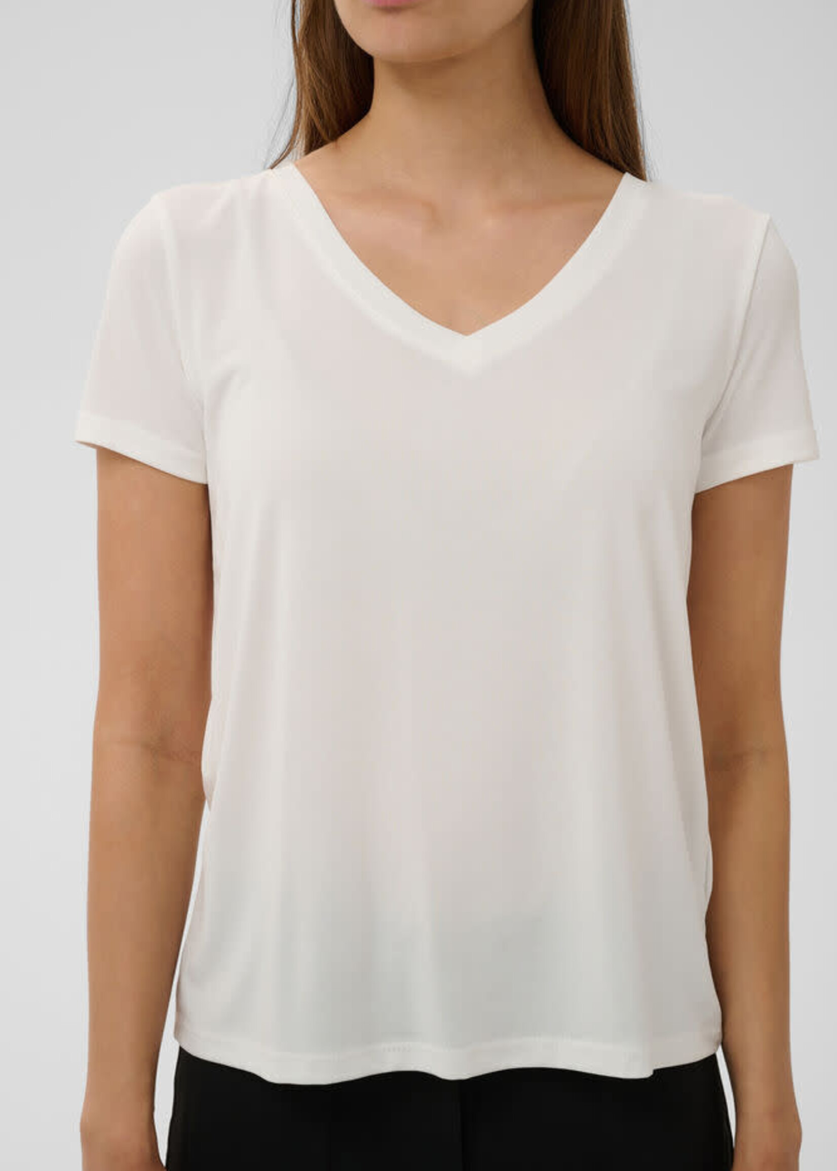 Soaked in Luxury Columbine V Neck T-Shirt