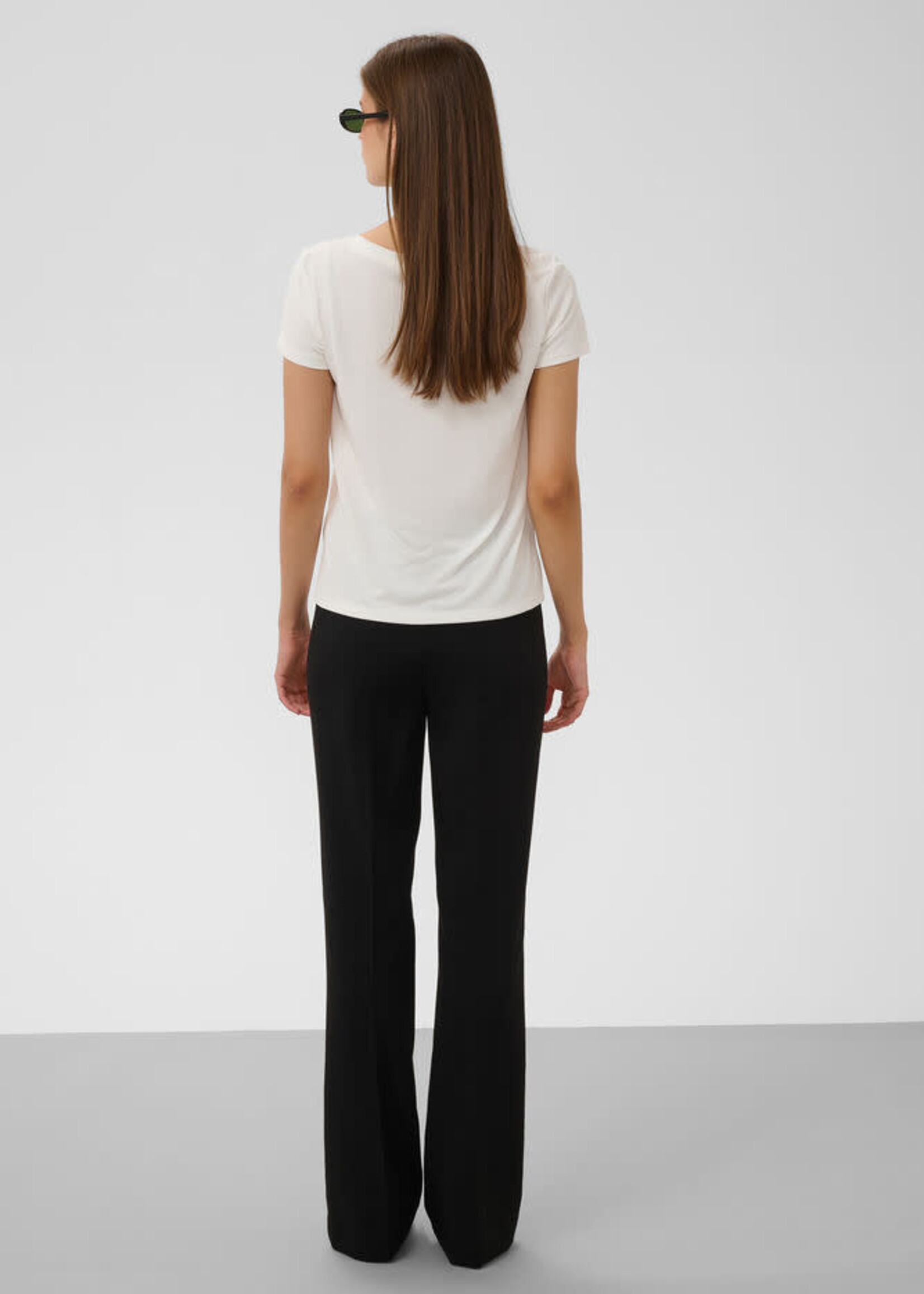 Soaked in Luxury Columbine V Neck T-Shirt