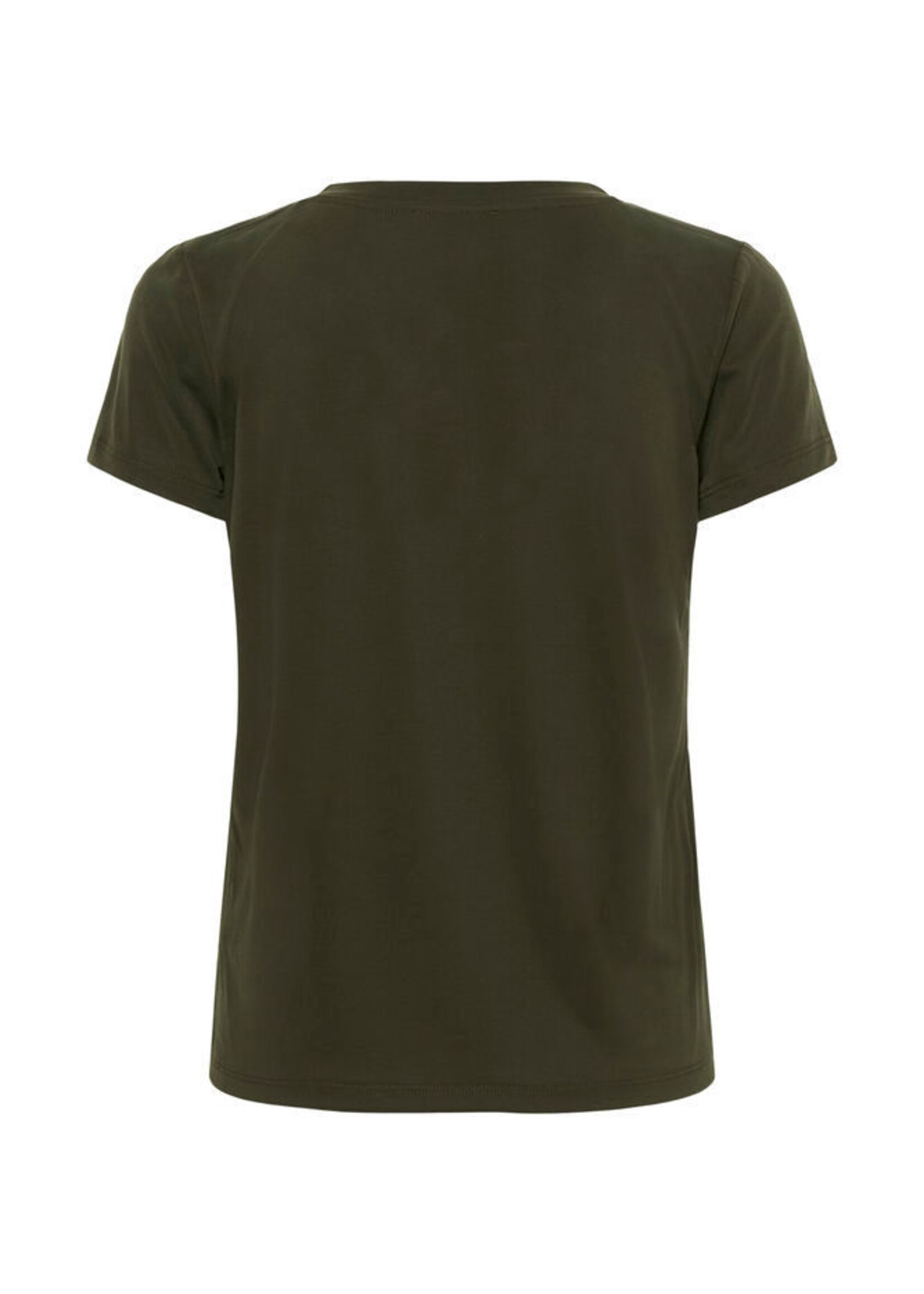 Soaked in Luxury Columbine V Neck T-Shirt