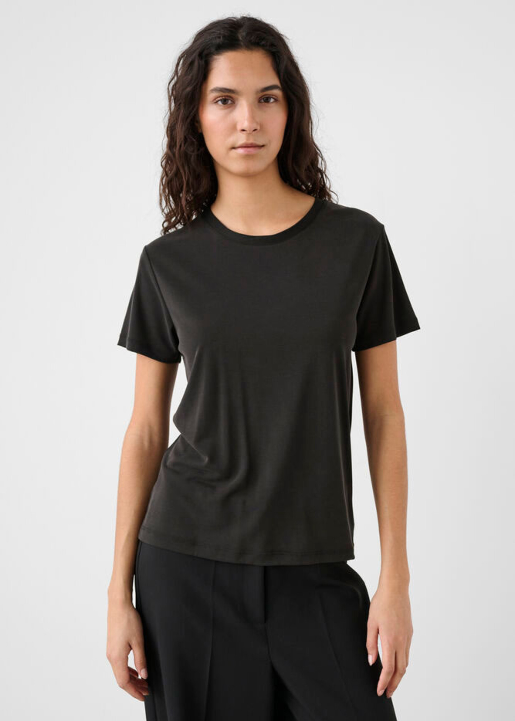 Soaked in Luxury Columbine Crew-Neck T-Shirt