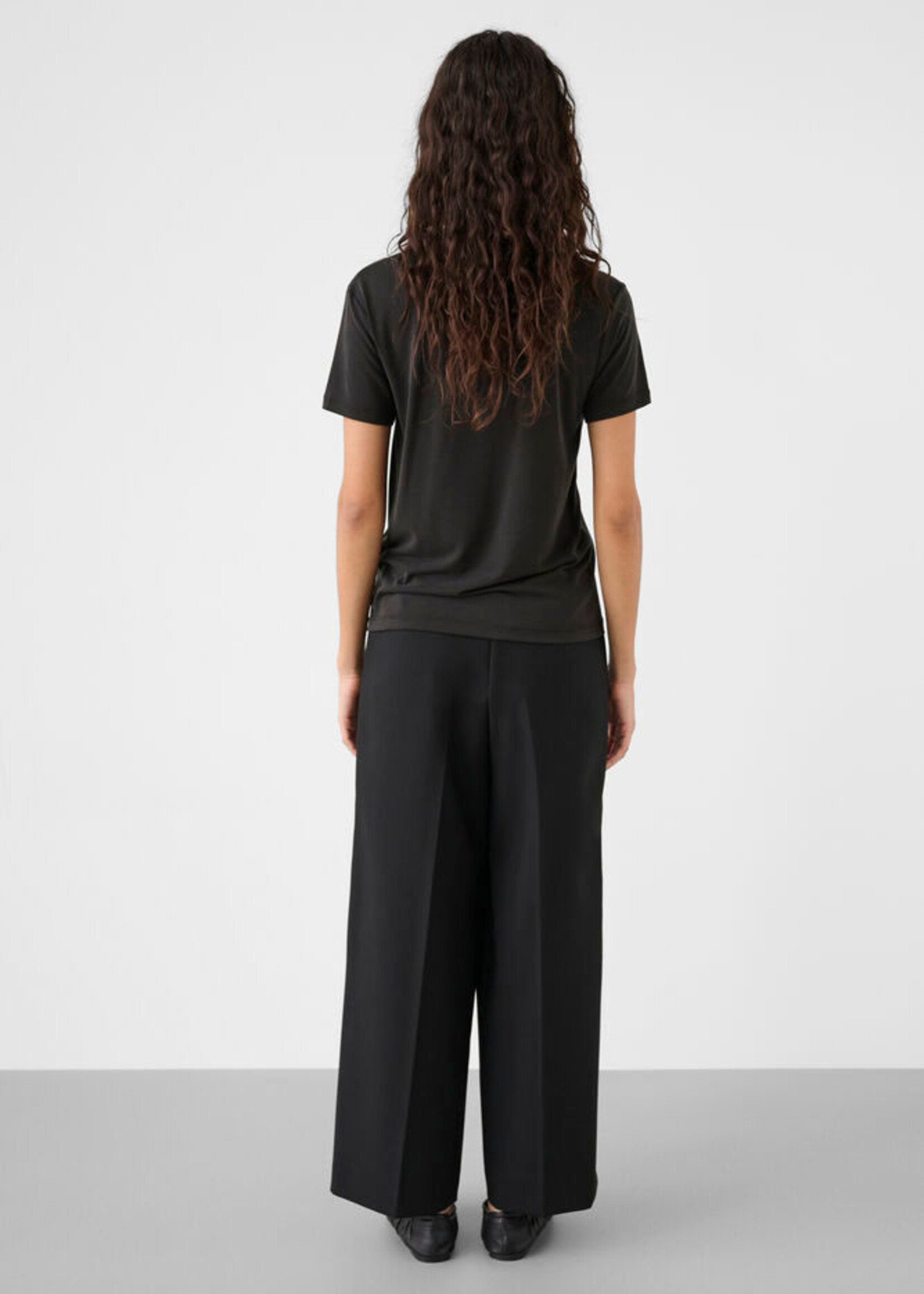 Soaked in Luxury Columbine Crew-Neck T-Shirt