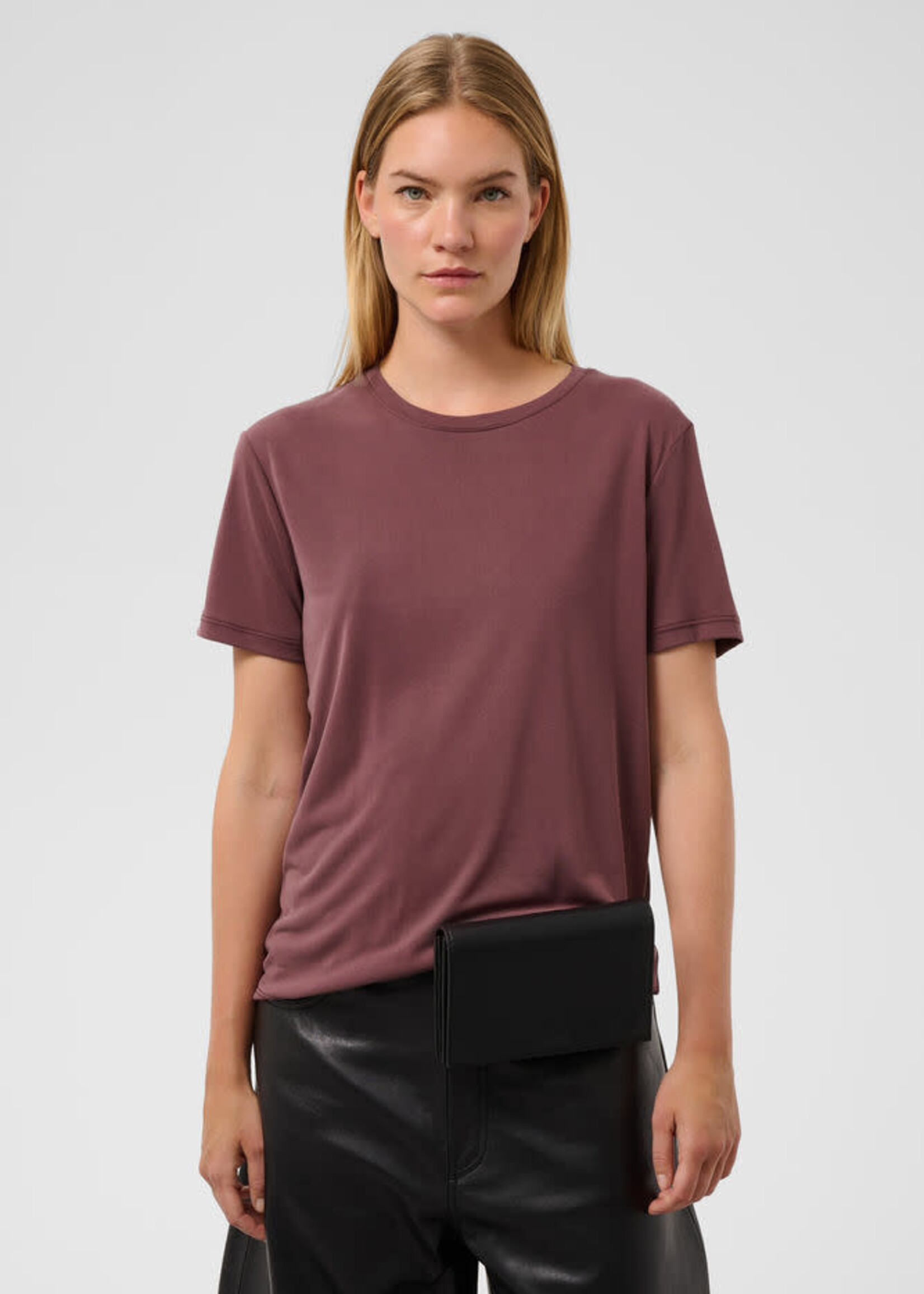 Soaked in Luxury Columbine Crew-Neck T-Shirt