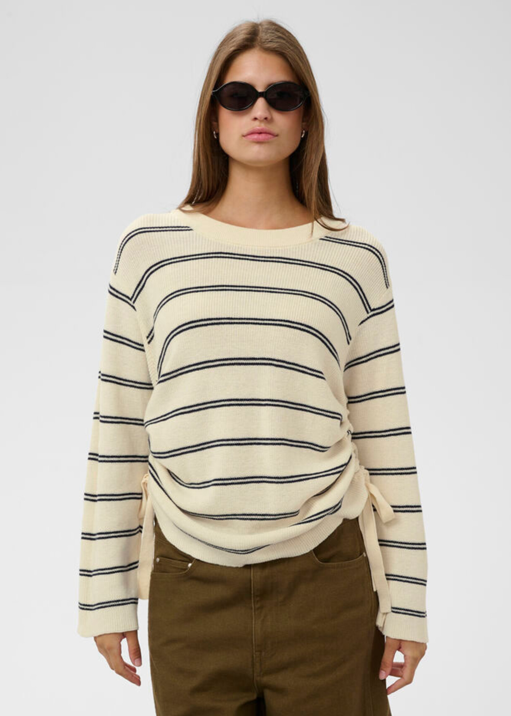 Soaked in Luxury Sanja Ruching Pullover
